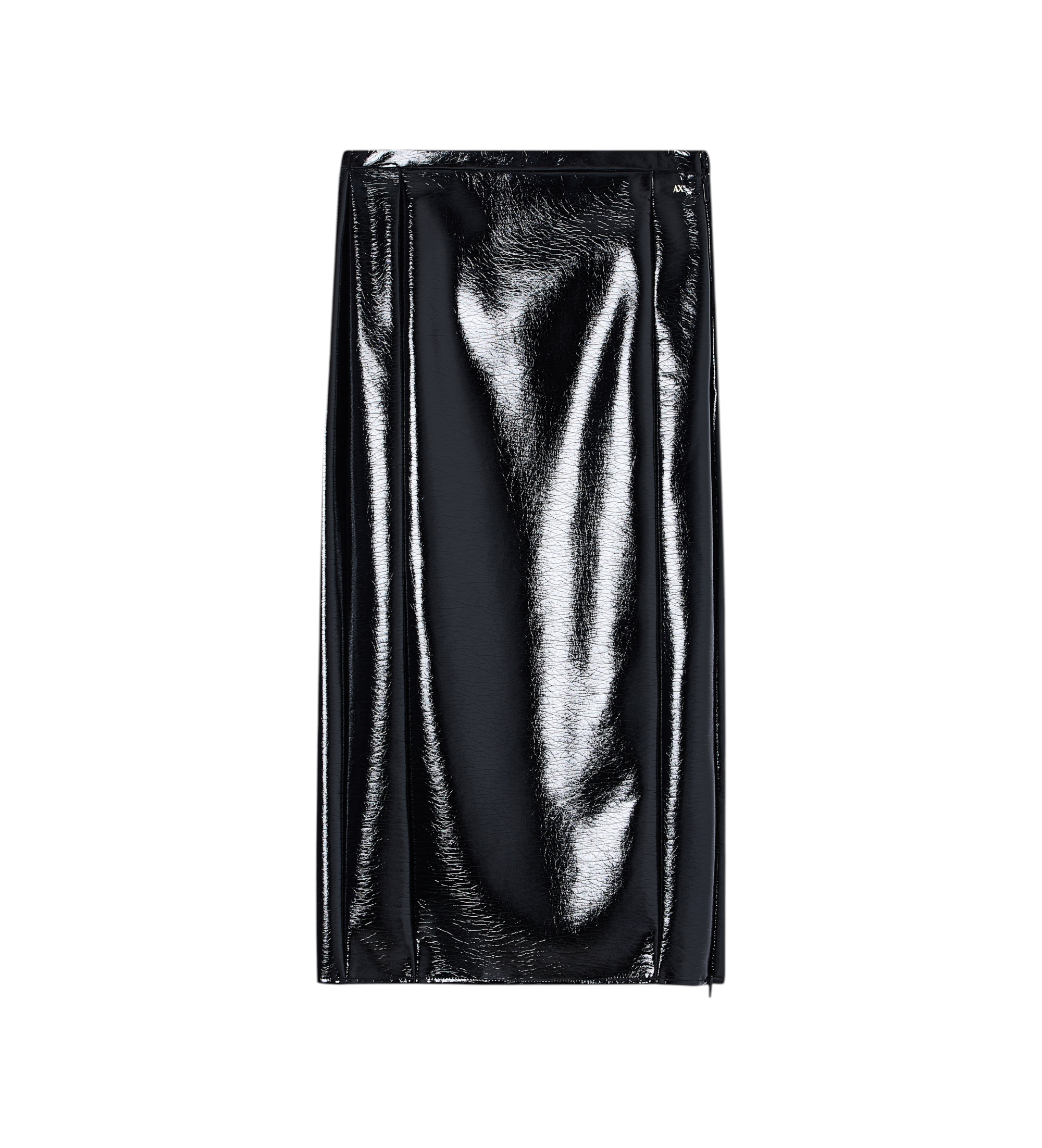 A|X Armani Exchange für Damen. XW001814AF18859UC001 Silhouetten-Rock schwarz (S), Lässig, Viskose
