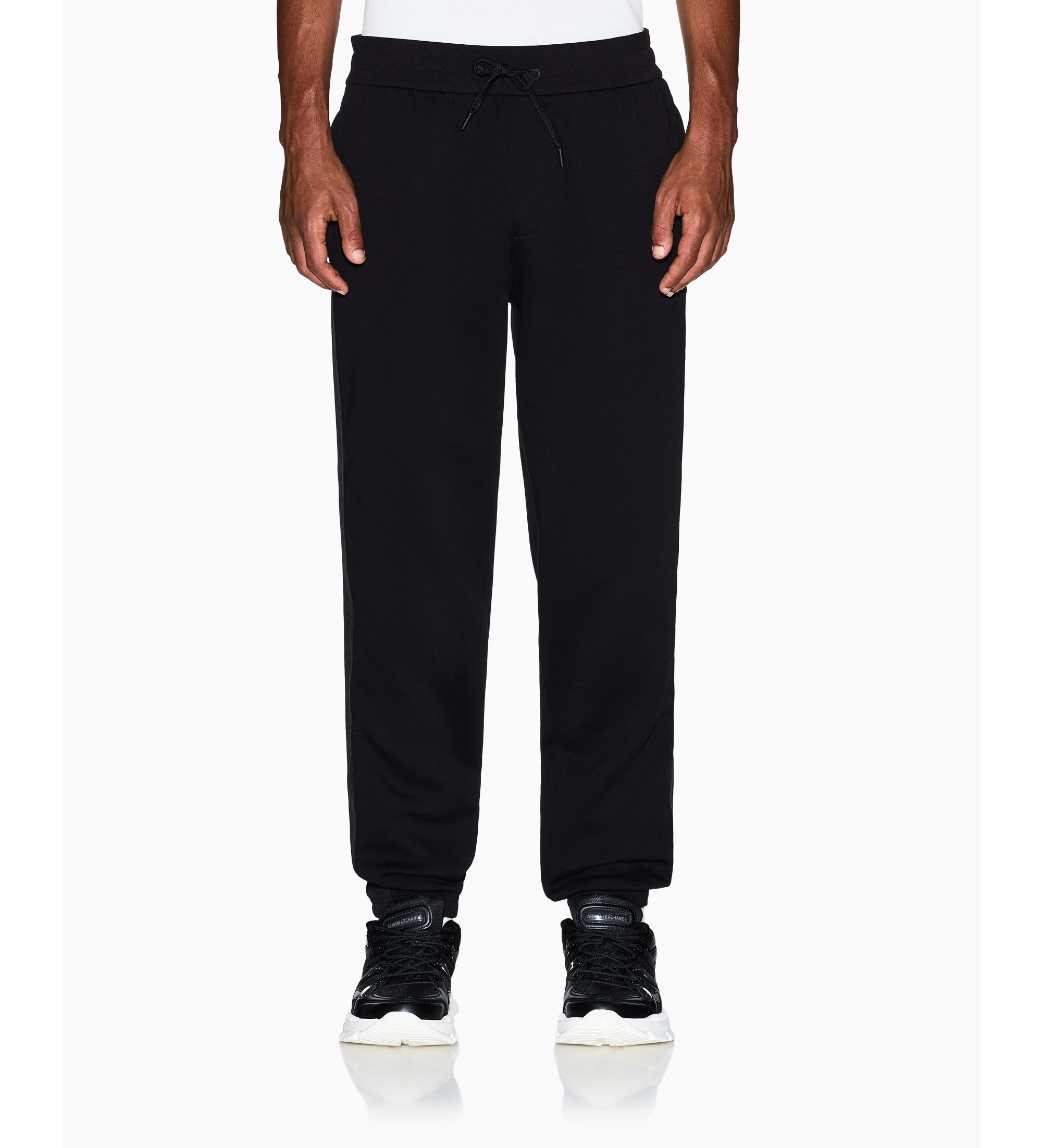 A|X Armani Exchange für Herren. XM001301AF10818UC001 Lineare Hose schwarz (L), Lässig, Baumwolle
