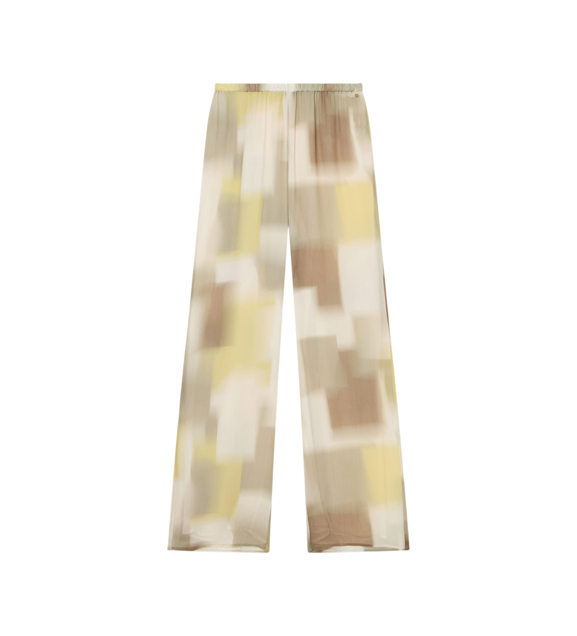 A|X Armani Exchange für Damen. XW002300AF21554F1060 Elegante mehrfarbige Hose (M), Lässig, Viskose