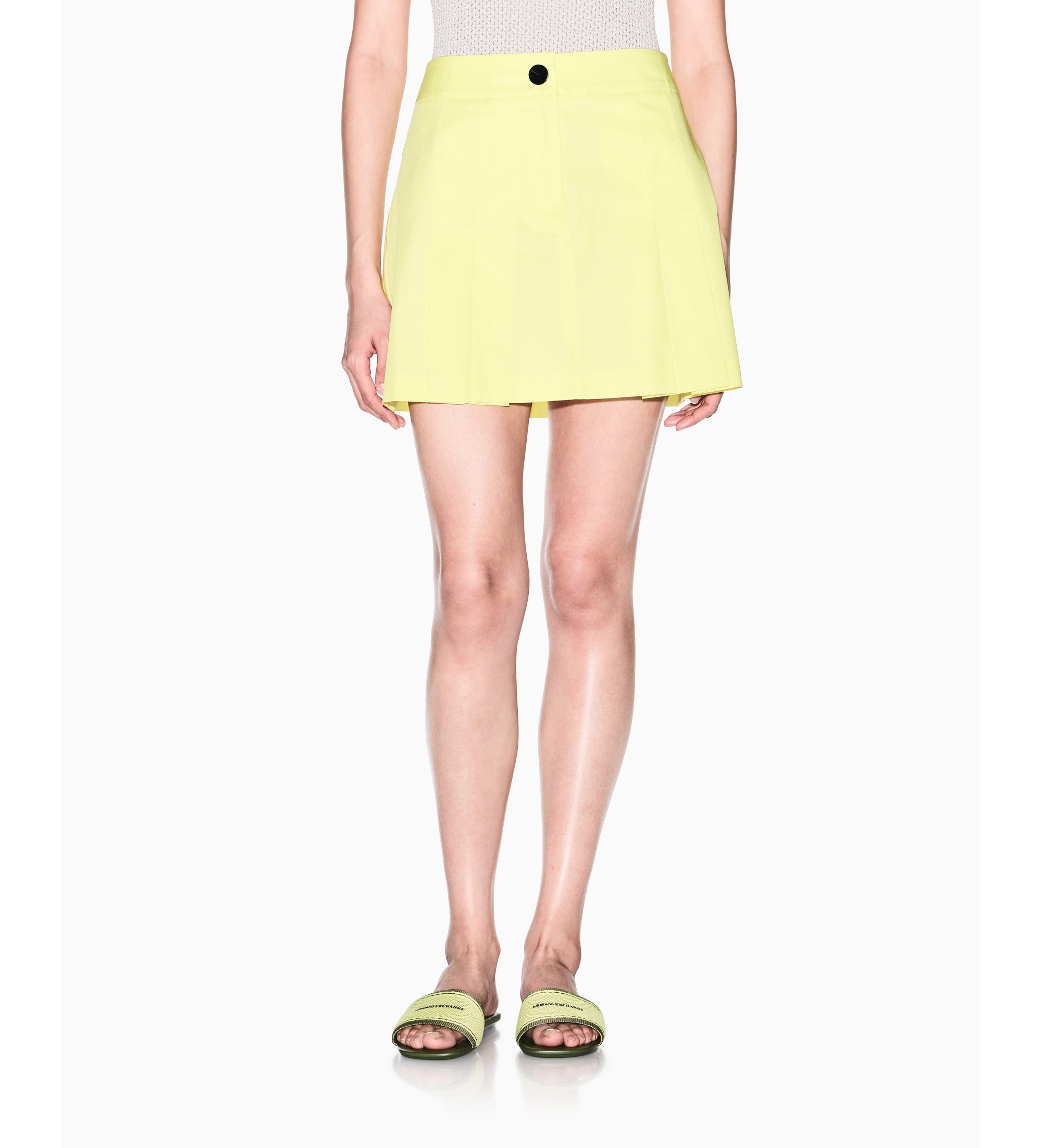 A|X Armani Exchange für Damen. XW002003AF18863U2194 Rock Define gelb (S), Lässig, Baumwolle