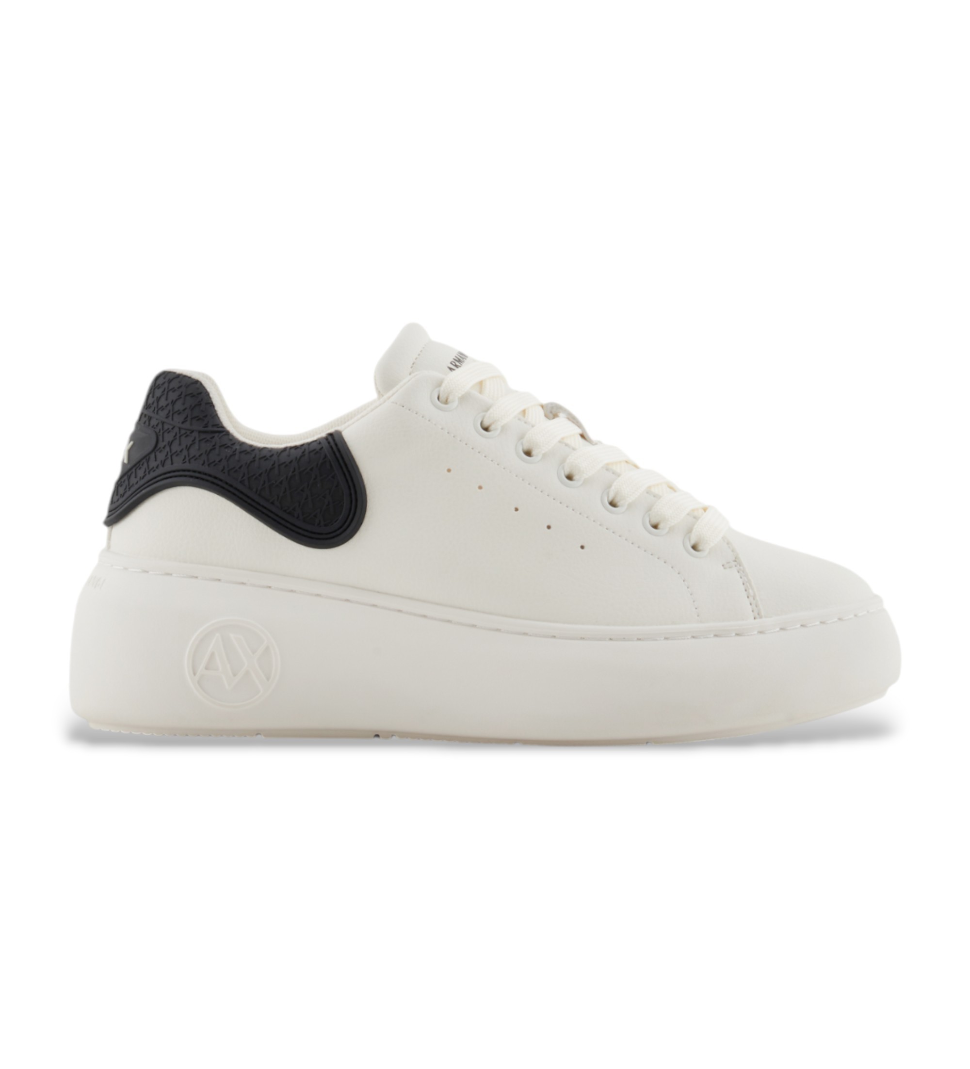 A|X Armani Exchange für Damen. XW002149AF19528M0017 Turnschuhe Sophisticated weiß (39), 3 bis 5 cm, Schnürsenkel, Lässig