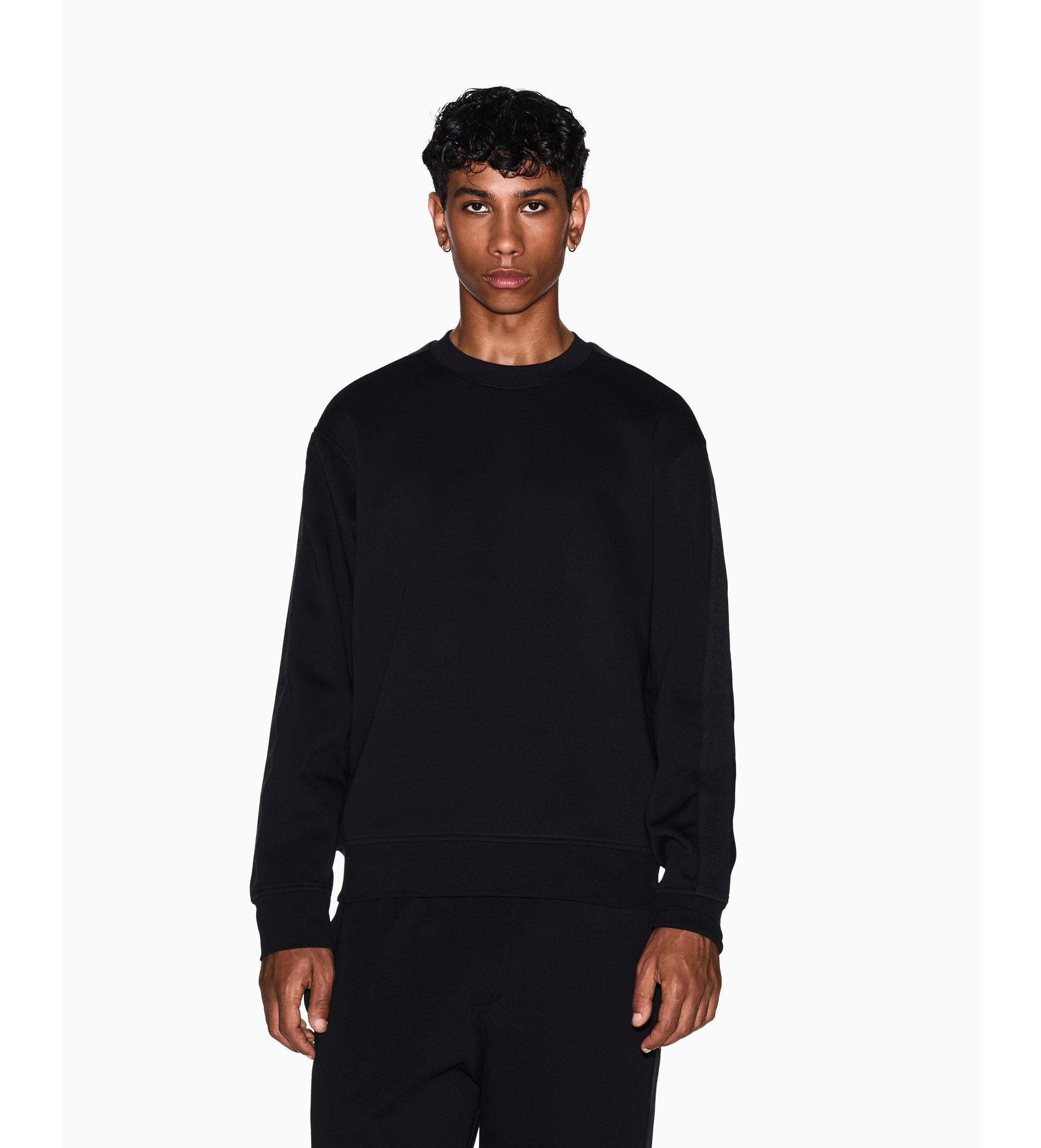 A|X Armani Exchange für Herren. XM001296AF10818UC001 Sweatshirt Perfect schwarz (XL), Lässig, Baumwolle