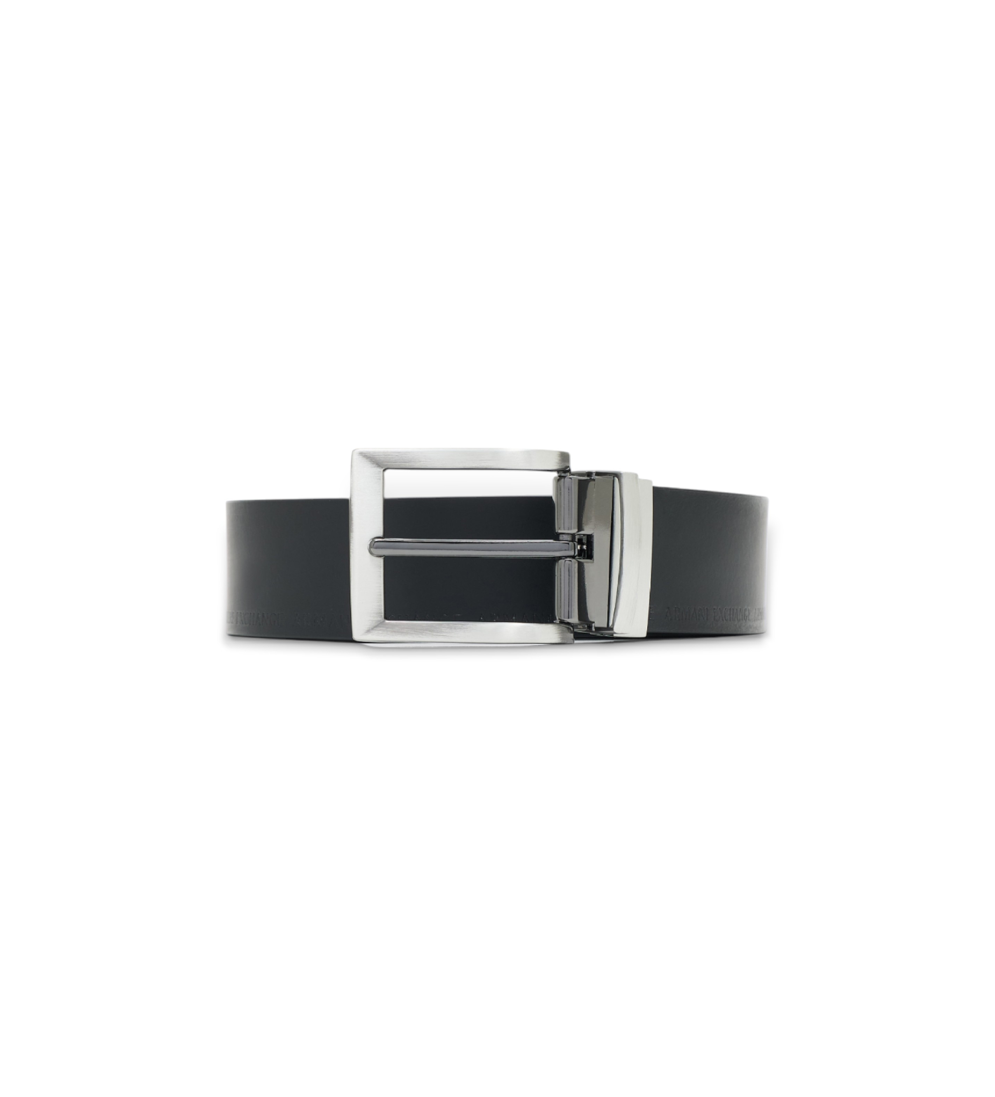 A|X Armani Exchange für Herren. XM000609AF12708MC069 Schwarzer Arbeitsgürtel (OSFA), Lässig, Leder