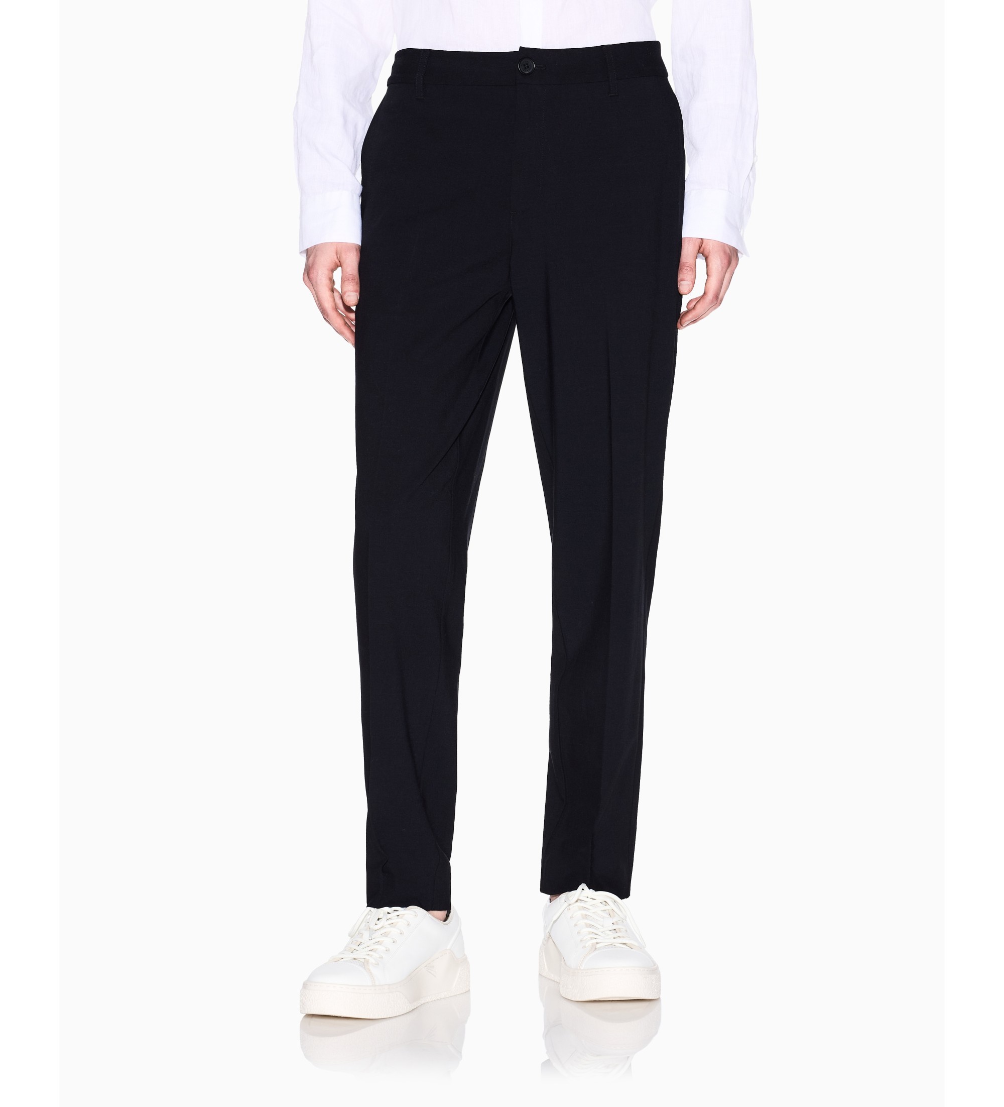 A|X Armani Exchange für Herren. XM000346AF10897UC001 Fließende Hose schwarz (30), Lässig, Polyester