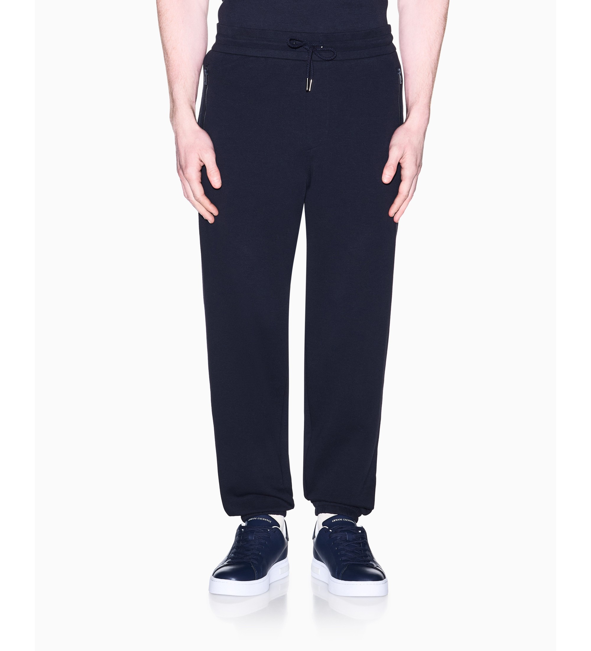 A|X Armani Exchange für Herren. XM002353AF21869UB101 Marineblaue Jogginghose (M), Lässig, Sportlich, Baumwolle
