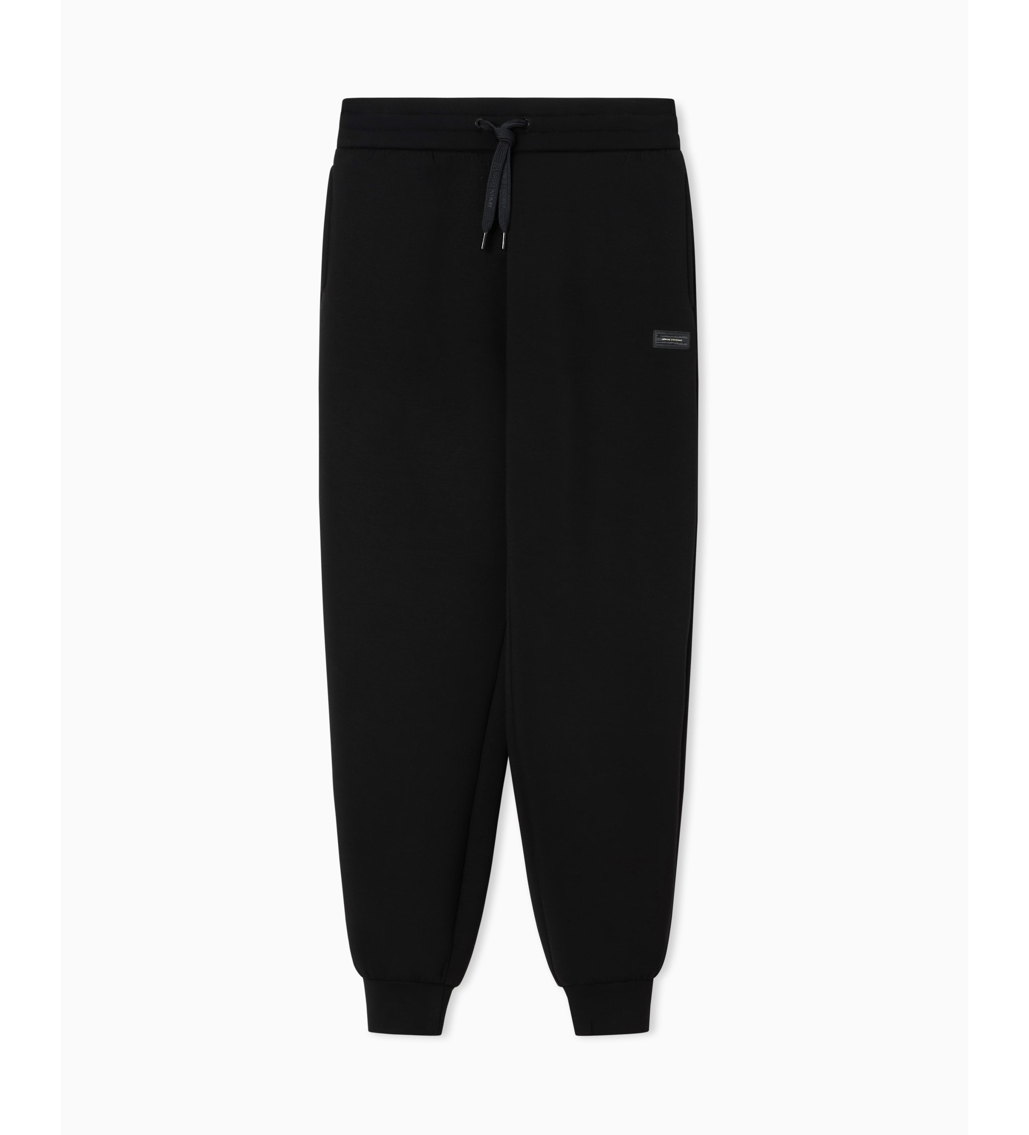 A|X Armani Exchange für Damen. XW002043AF21290UC001 Jogger Mid Hose schwarz (L), Lässig, Viskose