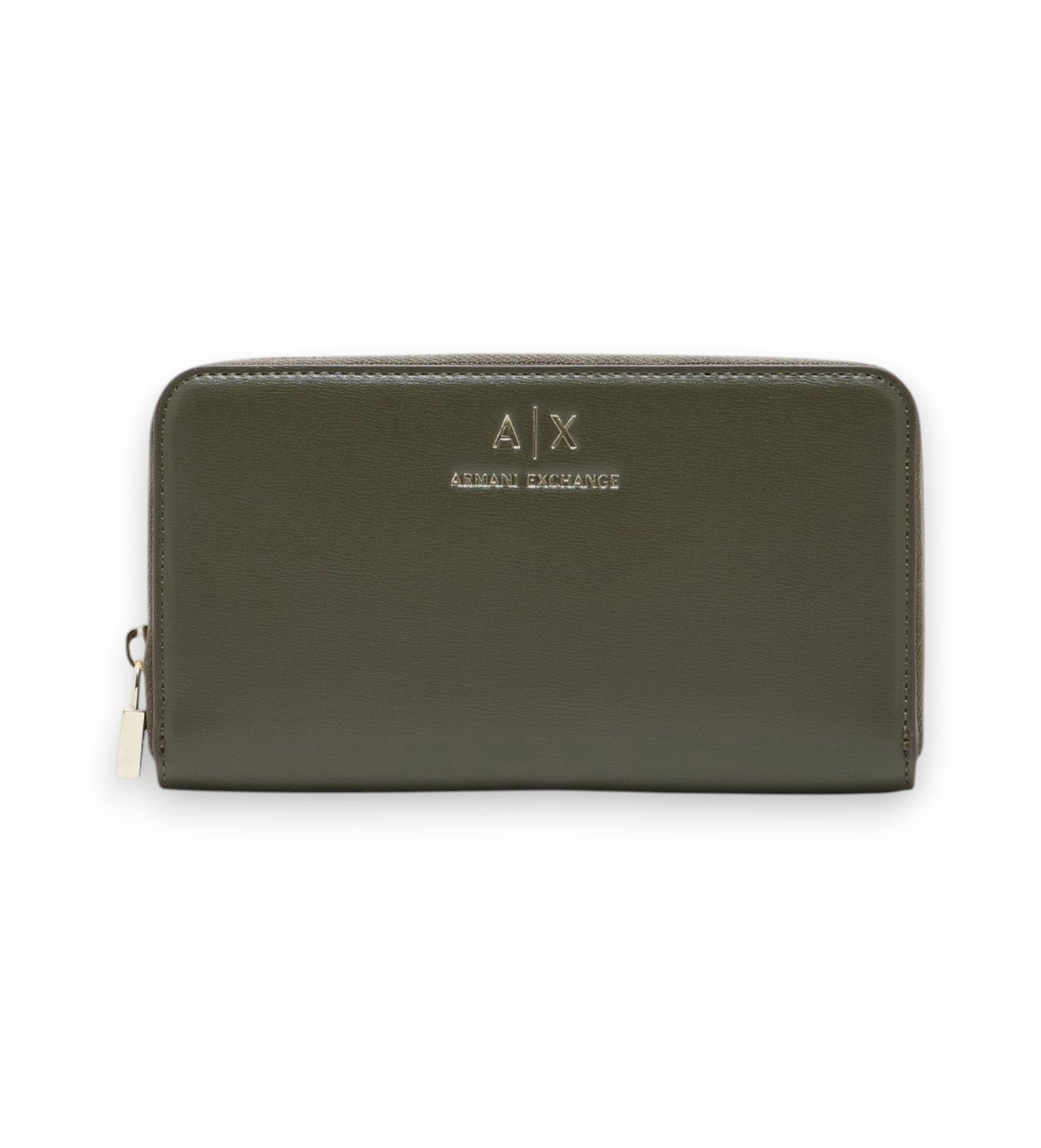 A|X Armani Exchange für Damen. XW000359AF12040U7043 Brieftasche Effekt grün (OSFA), Lässig, Polyester