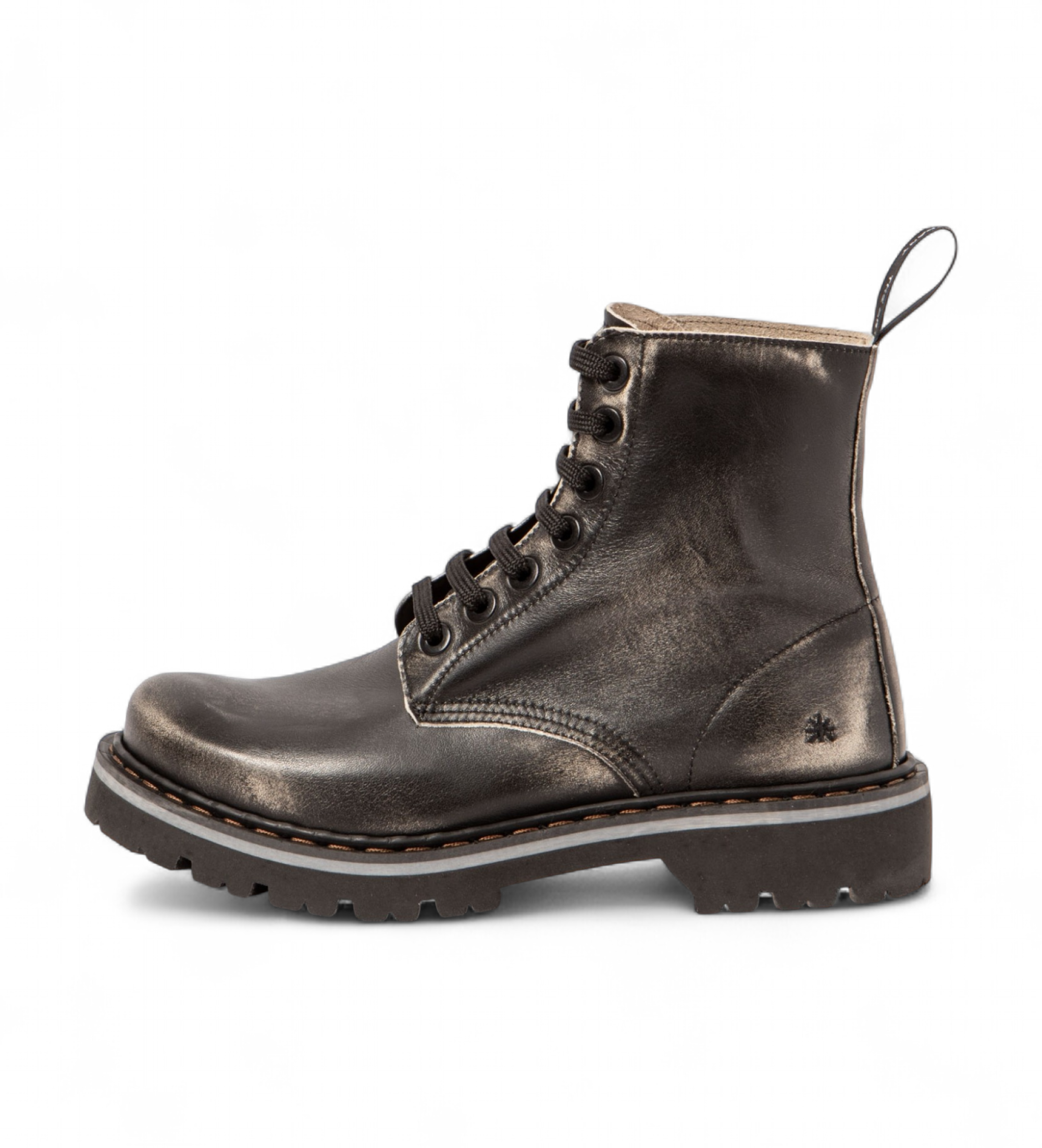 Art Unisex. 1116616EH003_001 Leder-Stiefeletten 1166 Marina schwarz (39), Wohnung, Schnürsenkel, Lässig