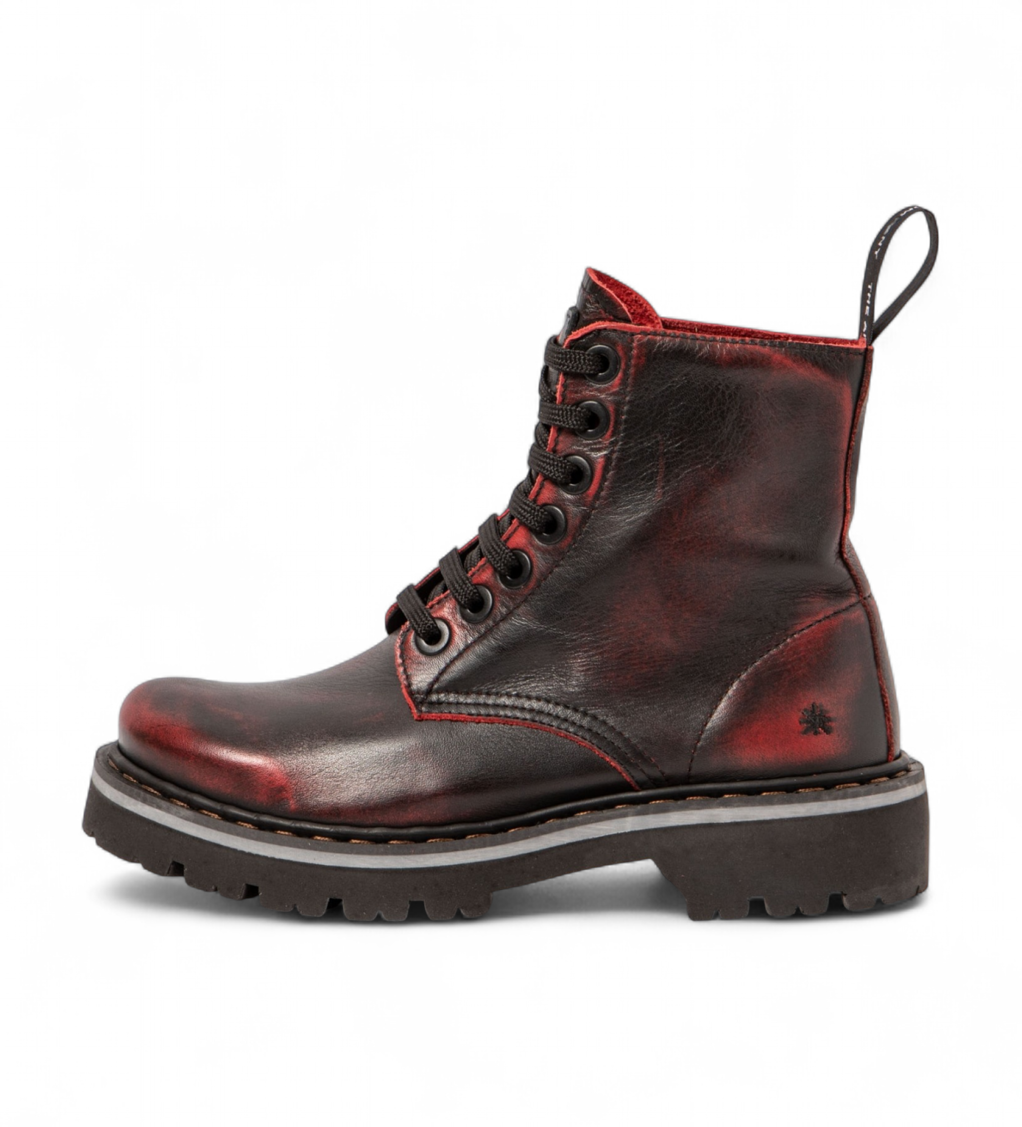 Art Unisex. 1116616F4003_008 Leder-Stiefeletten 1166 Marina kastanienbraun (44), Wohnung, Schnürsenkel, Lässig