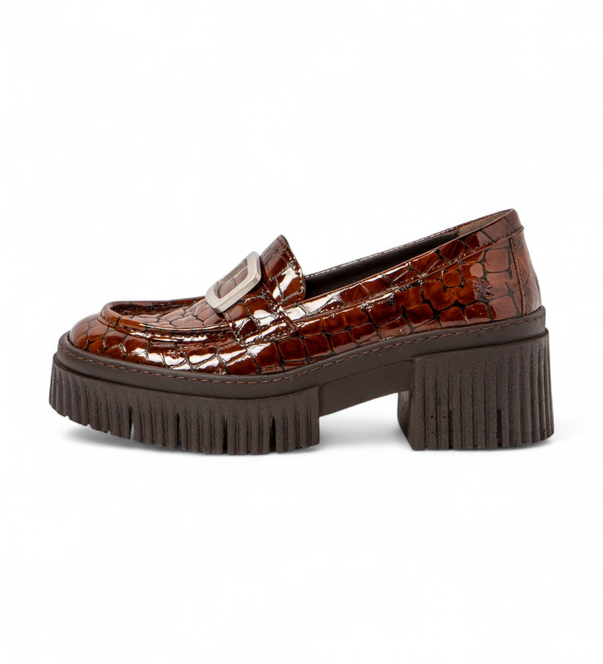Art für Damen. 1137212OL003_023 Lederschuhe 1372 York braun (41), 3 bis 5 cm, Keine, Lässig, Klassisch