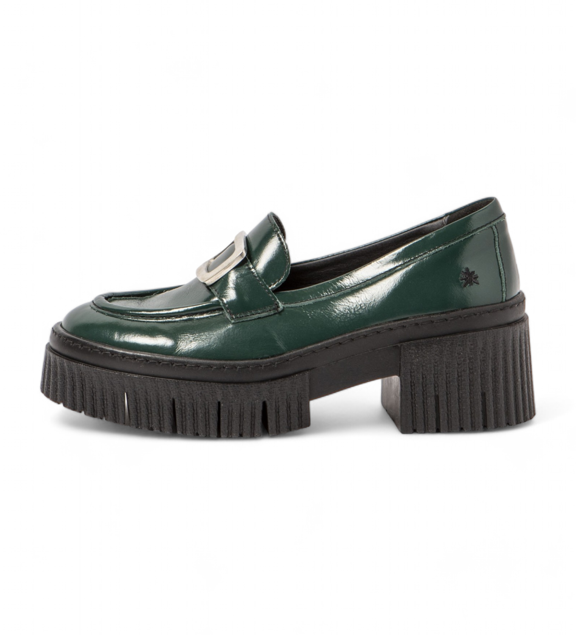 Art für Damen. 1137211WS003_0G3 Lederschuhe 1372 grün (41), 3 bis 5 cm, Keine, Lässig