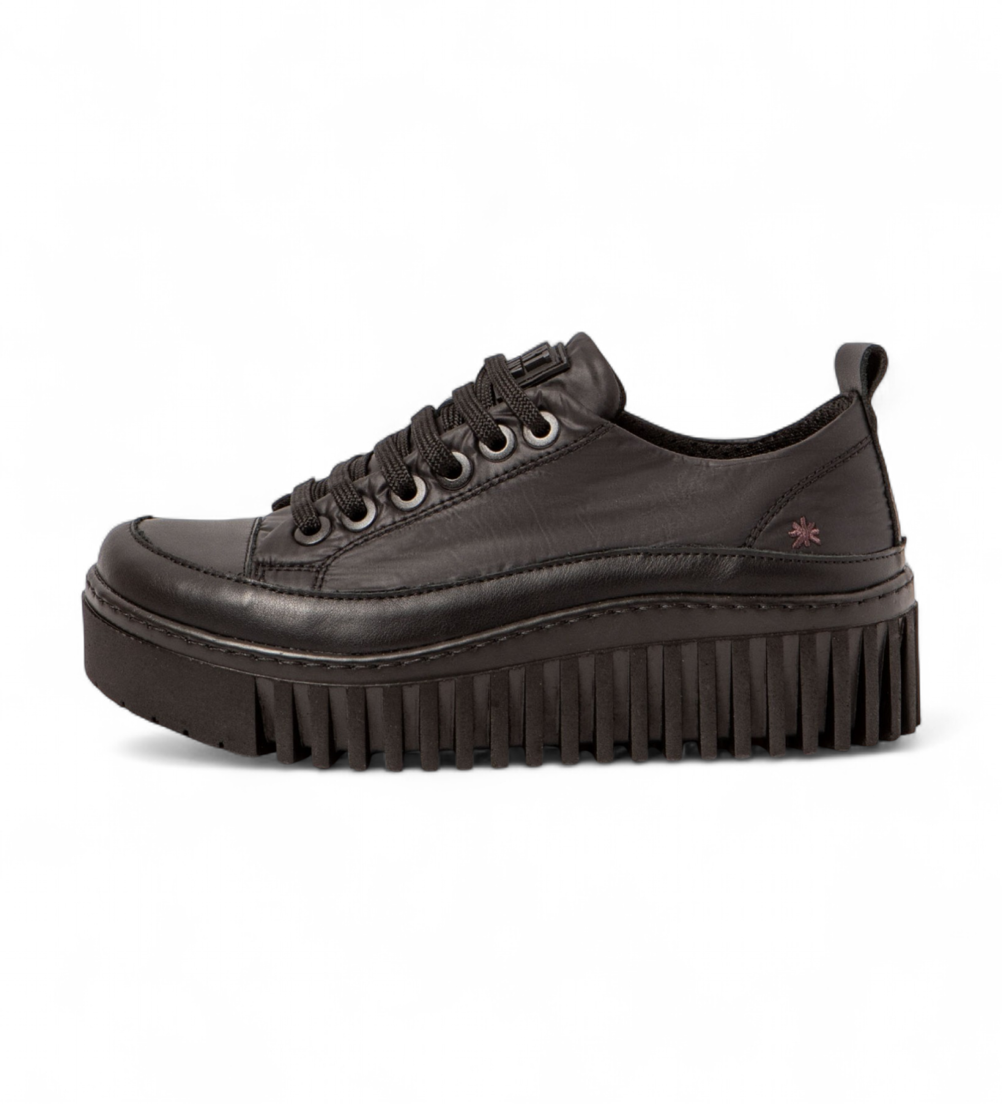 Art für Damen. 115181129003_001 Turnschuhe 1518 Brighton schwarz (39), 3 bis 5 cm, Schnürsenkel, Lässig