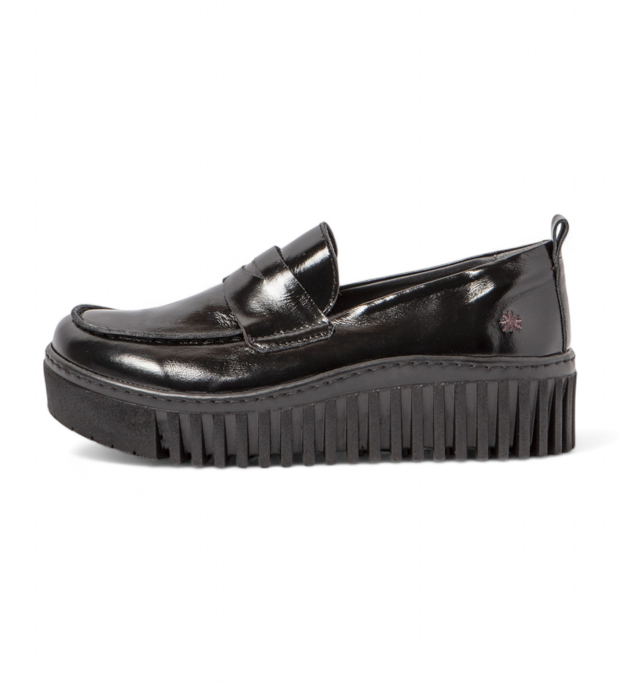 Art für Damen. 115301401003_001 Lederhalbschuhe 1530 schwarz (41), 3 bis 5 cm, Keine, Lässig
