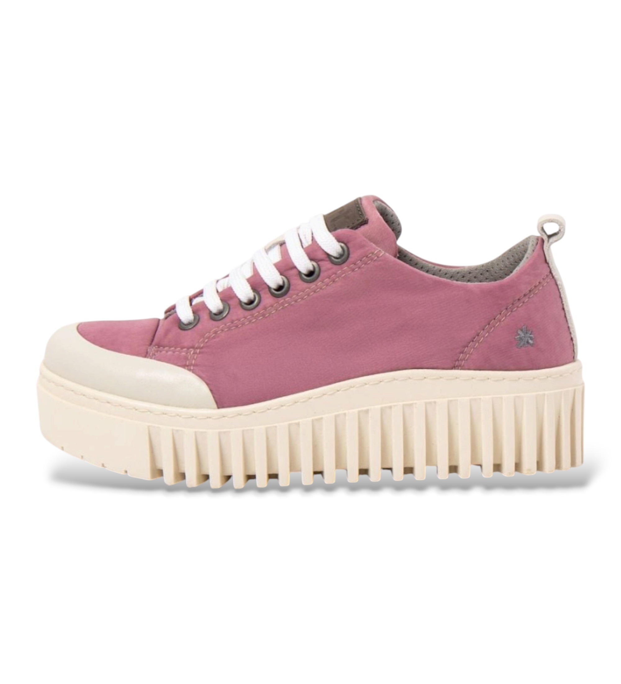 Art für Damen. 115341180003_008 Sneakers 1534S Brighton rosa (42), Stoff, 3 bis 5 cm, Schnürsenkel, Lässig