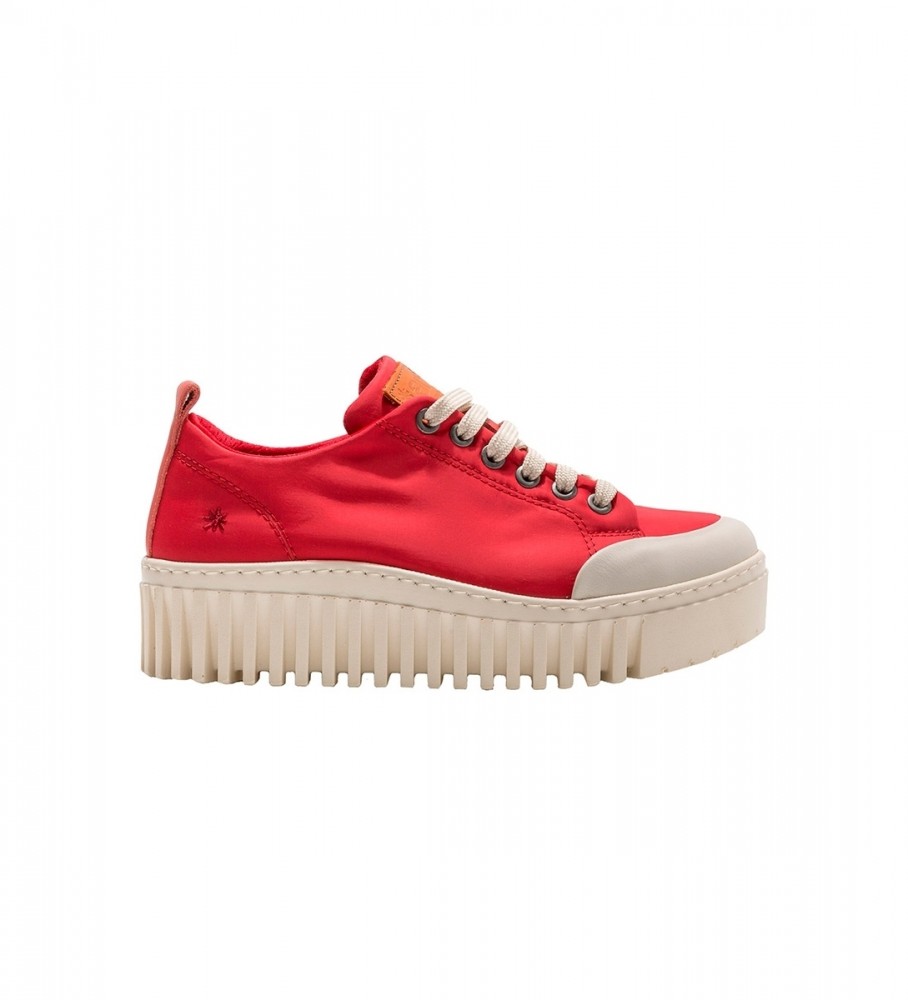 Artvoor vrouwen. 115341108003_008 Schoenen 1534 Brighton rood (38), 3 tot 5 cm, Veters, Casual