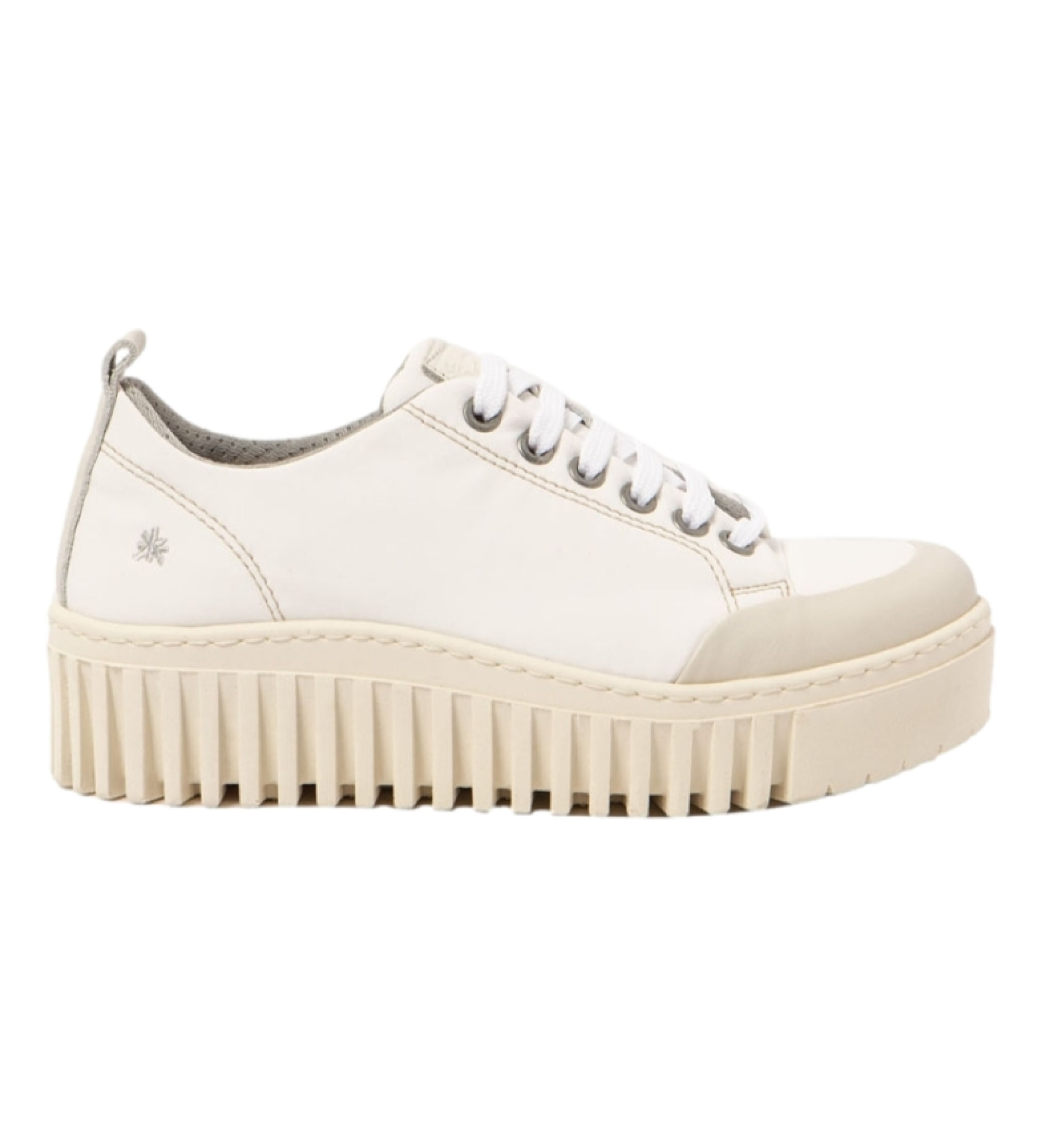 Artvoor vrouwen. 115341123003_017 Trainers 1534 Nylon wit (41), 3 tot 5 cm, Veters, Casual