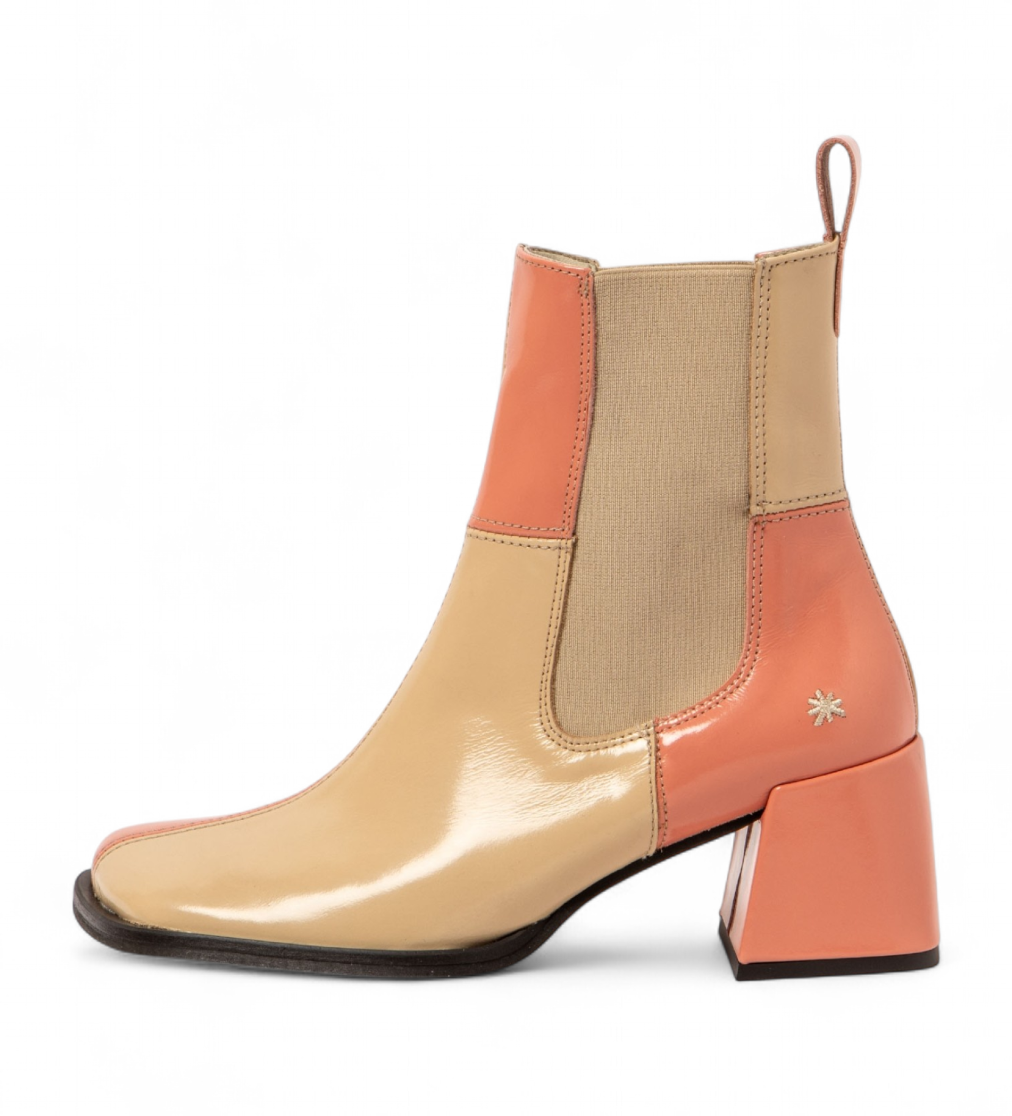 Art für Damen. 1170711F4003_0MU Lederstiefeletten 1707 mehrfarbig (39), 5 bis 8 cm, Keine, Lässig