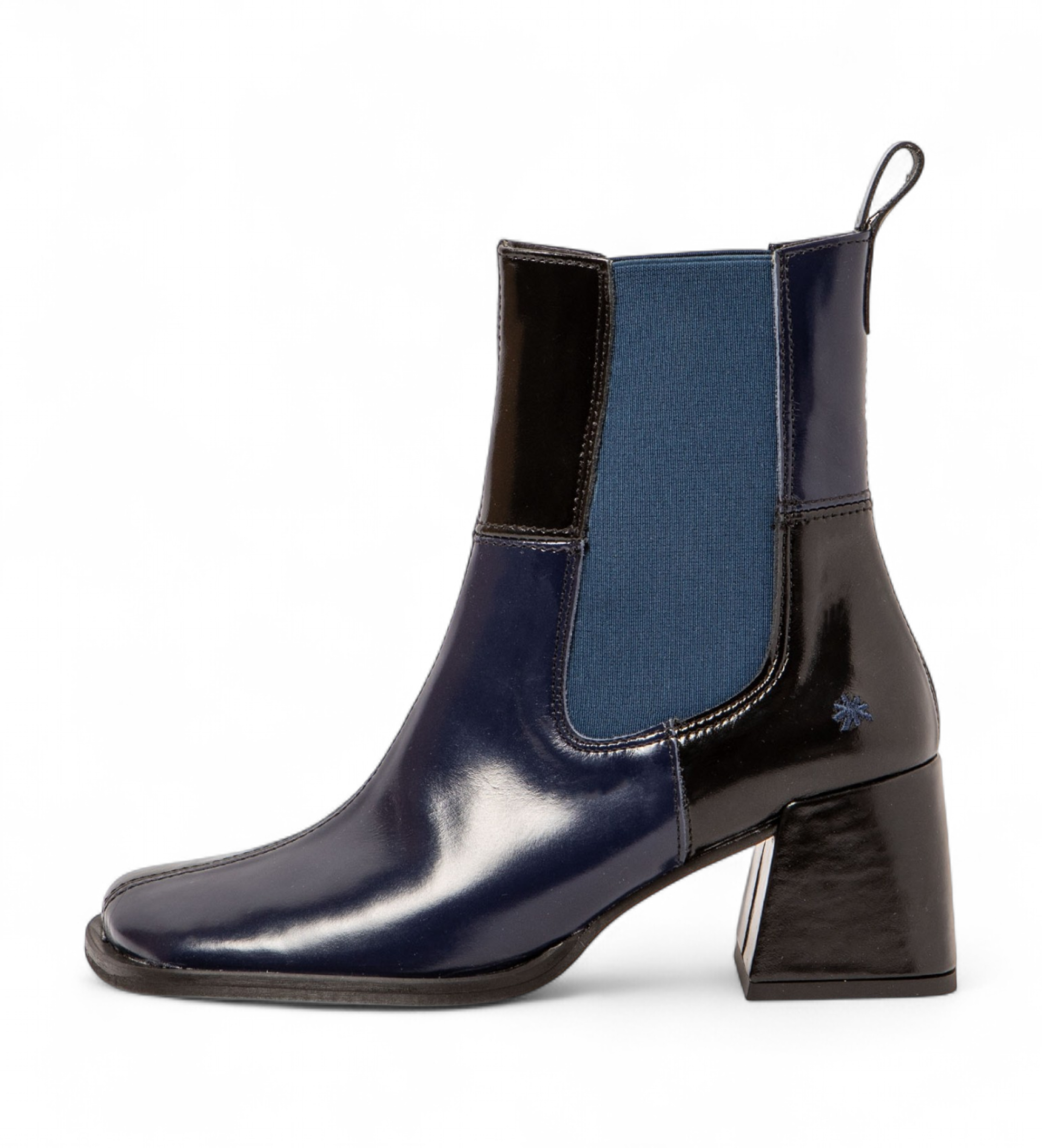 Art für Damen. 1170711EH003_0MU Lederstiefeletten 1707 Verona schwarz (37), 3 bis 5 cm, Keine, Lässig