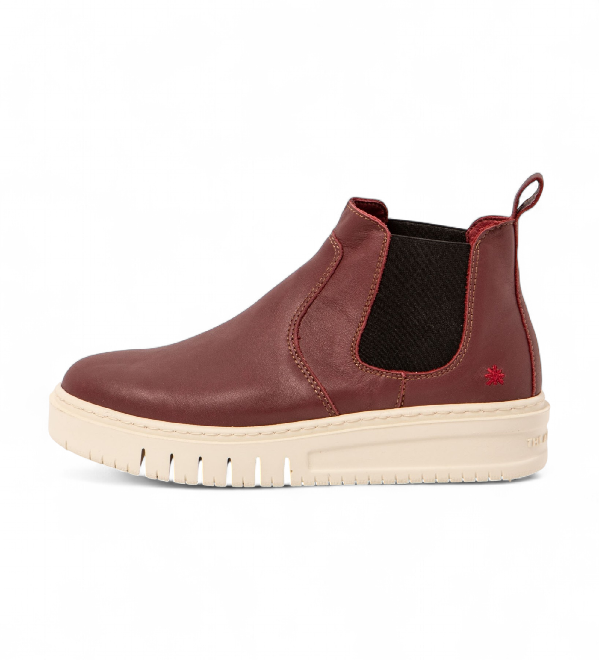 Art Unisex. 1178911PD003_008 Leder-Stiefeletten 1789 Belleville burgundy (46), Wohnung, Keine, Lässig, Bordeaux