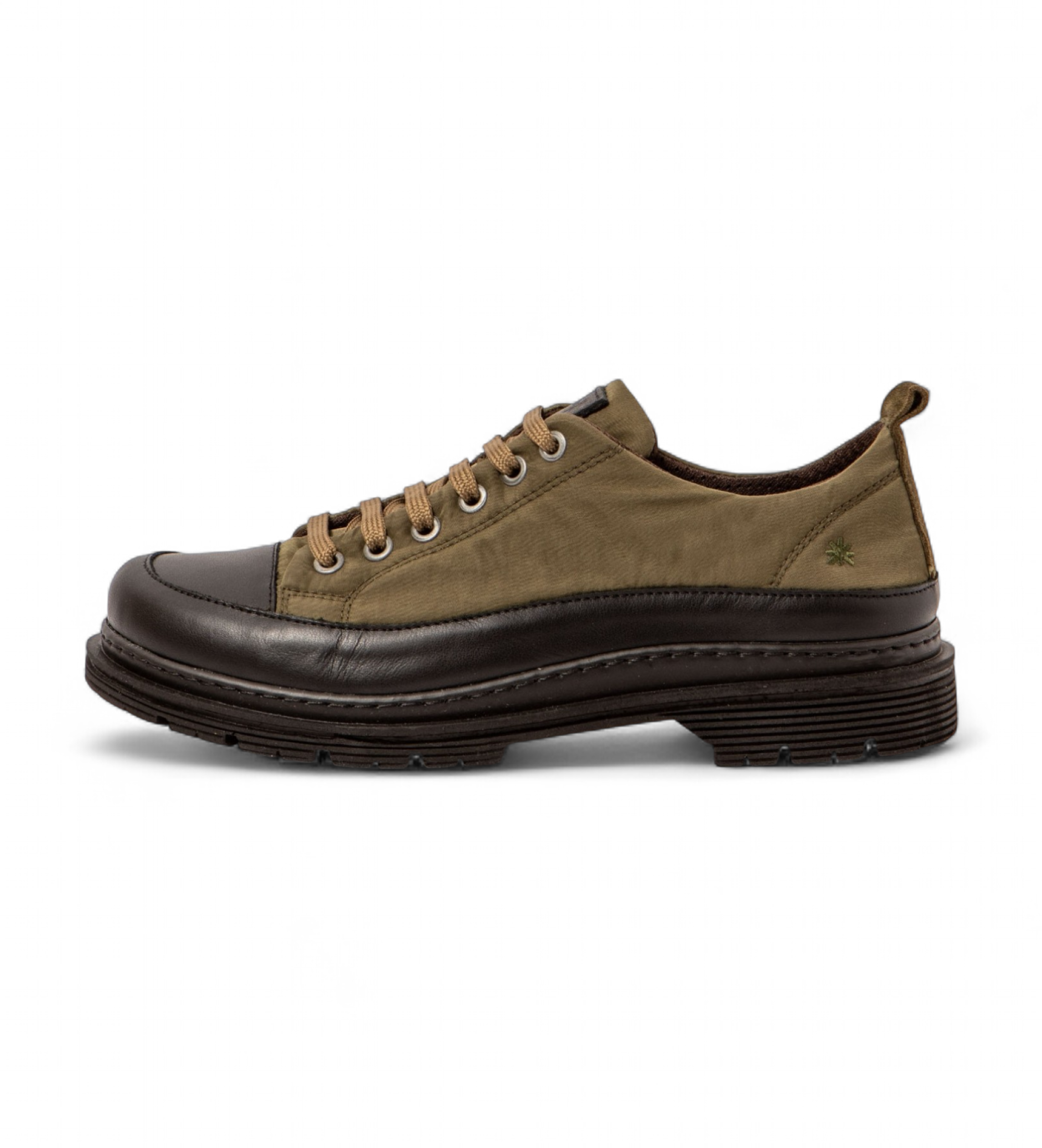 Art Unisex. 1189411D1003_0G3 1894 Birmingham grüne Schuhe (45), Wohnung, 1 bis 3 cm, Schnürsenkel, Lässig