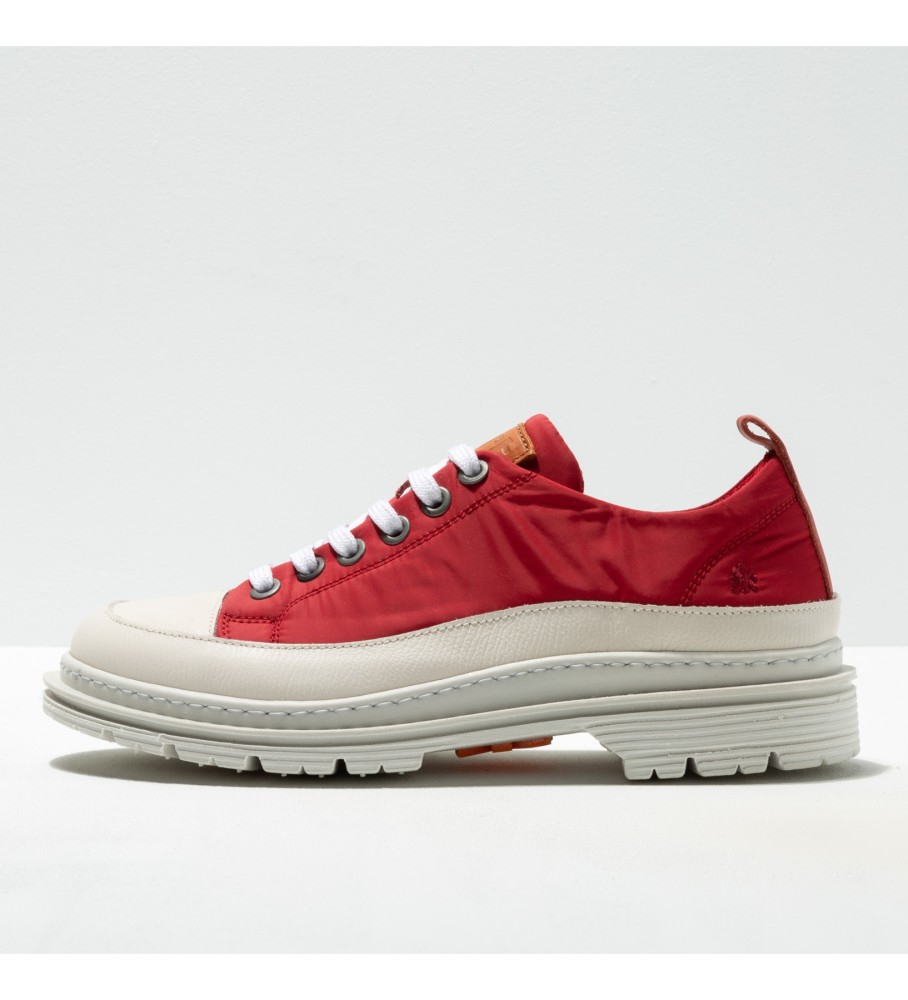 Art Unisex. 118941108003_008 Schuhe Nylon Rot Birmingham rot (44), Stoff, Wohnung, Schnürsenkel, Lässig