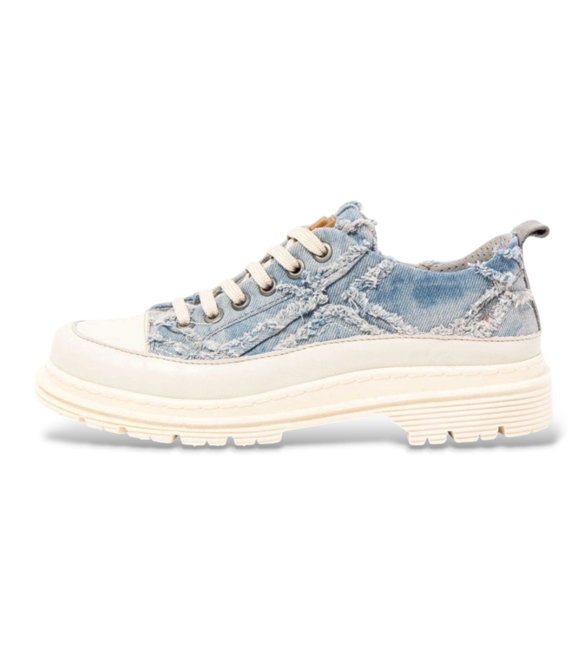 Art Unisex. 11894T250003_0B0 Sneakers 1894T Birmingham blau (44), Stoff, 3 bis 5 cm, Schnürsenkel, Lässig