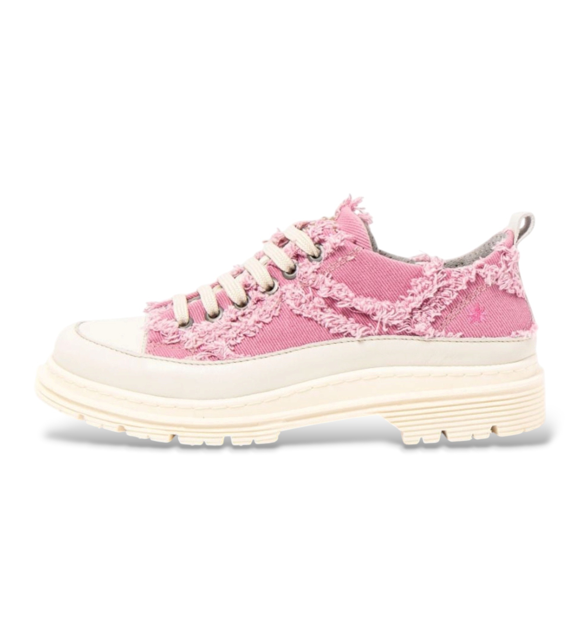 Art für Damen. 11894T243003_043 Sneaker 1894T Birmingham rosa (36), Stoff, 3 bis 5 cm, Schnürsenkel, Lässig