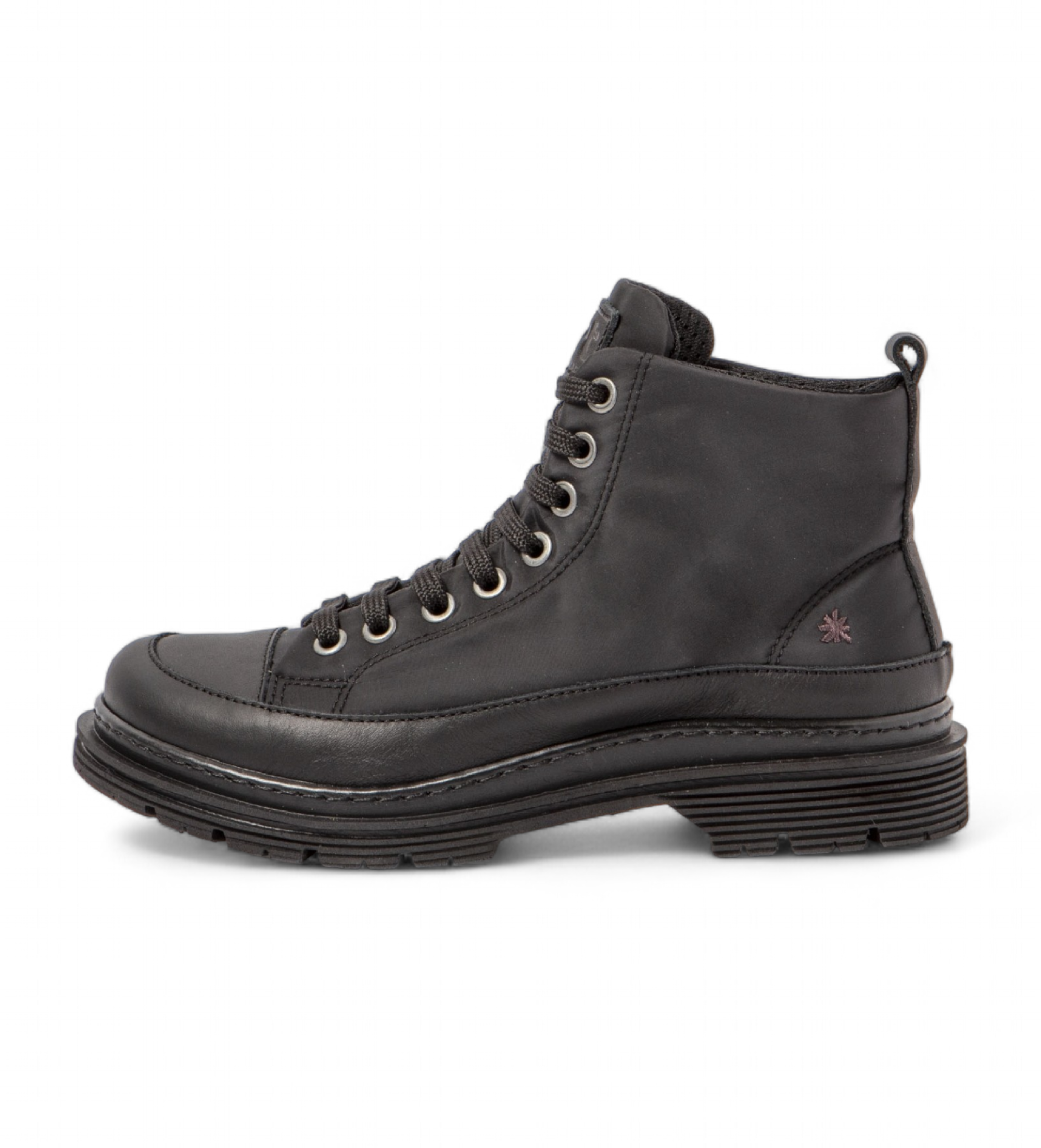 Art Unisex. 118951139003_001 Stiefelette 1895 Birmingham schwarz (37), 3 bis 5 cm, Schnürsenkel, Lässig