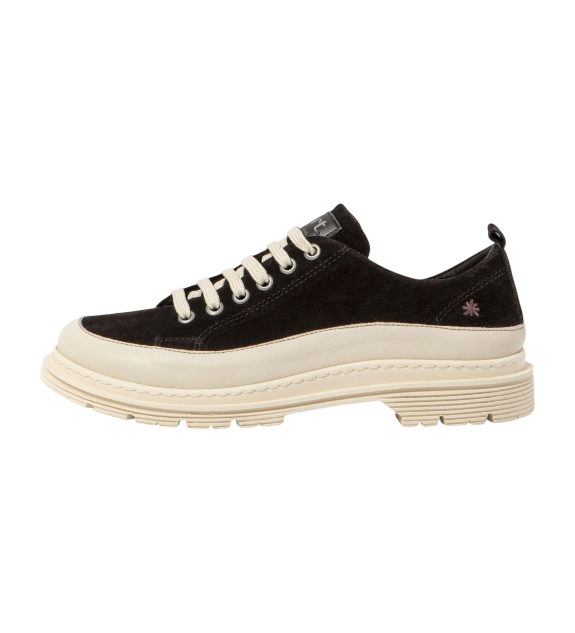 Art Unisex. 11898S1TG003_001 1898S Birmingham schwarze Lederschuhe (44), 3 bis 5 cm, Schnürsenkel, Lässig