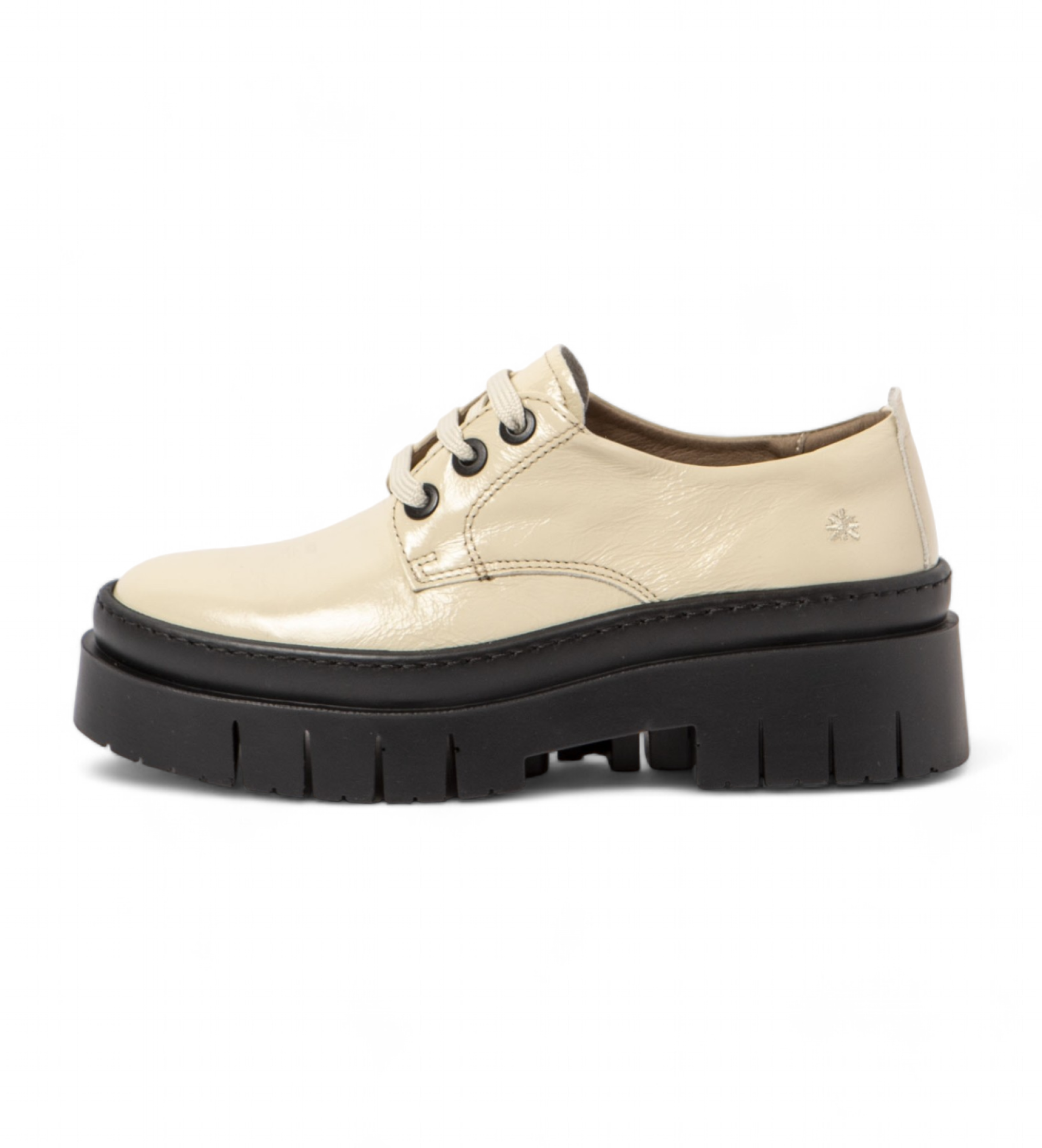 Art für Damen. 1195213ZZ003_020 Lederschuhe 1952 beige (36), 3 bis 5 cm, Schnürsenkel, Lässig
