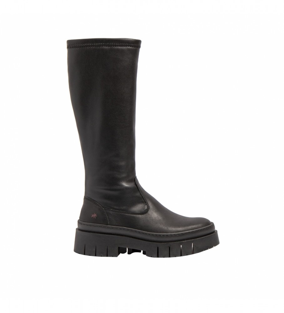 Art für Damen. 119561101003_001 Lederstiefel 1956 Nappa schwarz (38), Wohnung, Reißverschluss, Lässig