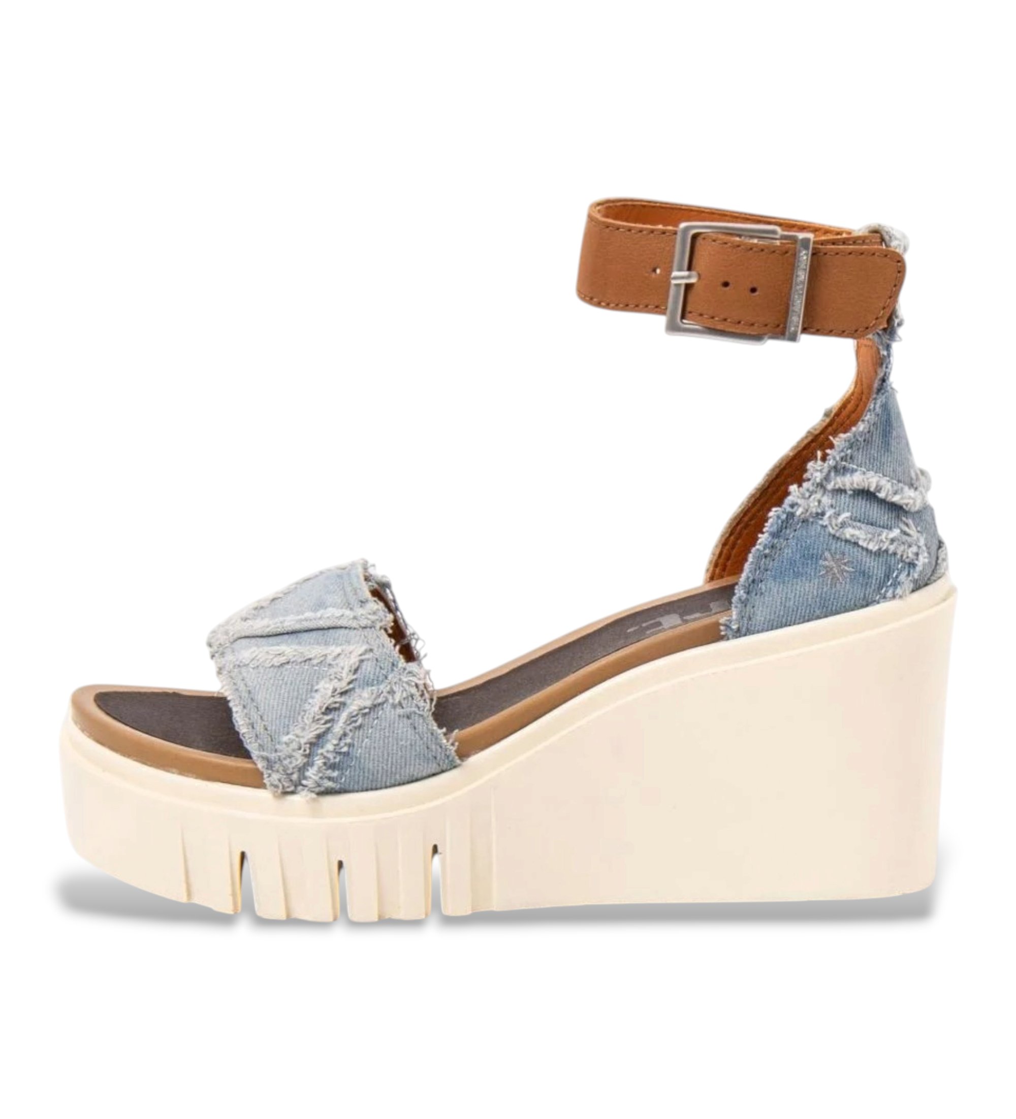 Art für Damen. 12085S1H7003_0MU Sandalen 2085S Catania blau (37), Stoff, 8 bis 10 cm, Schnalle, Lässig