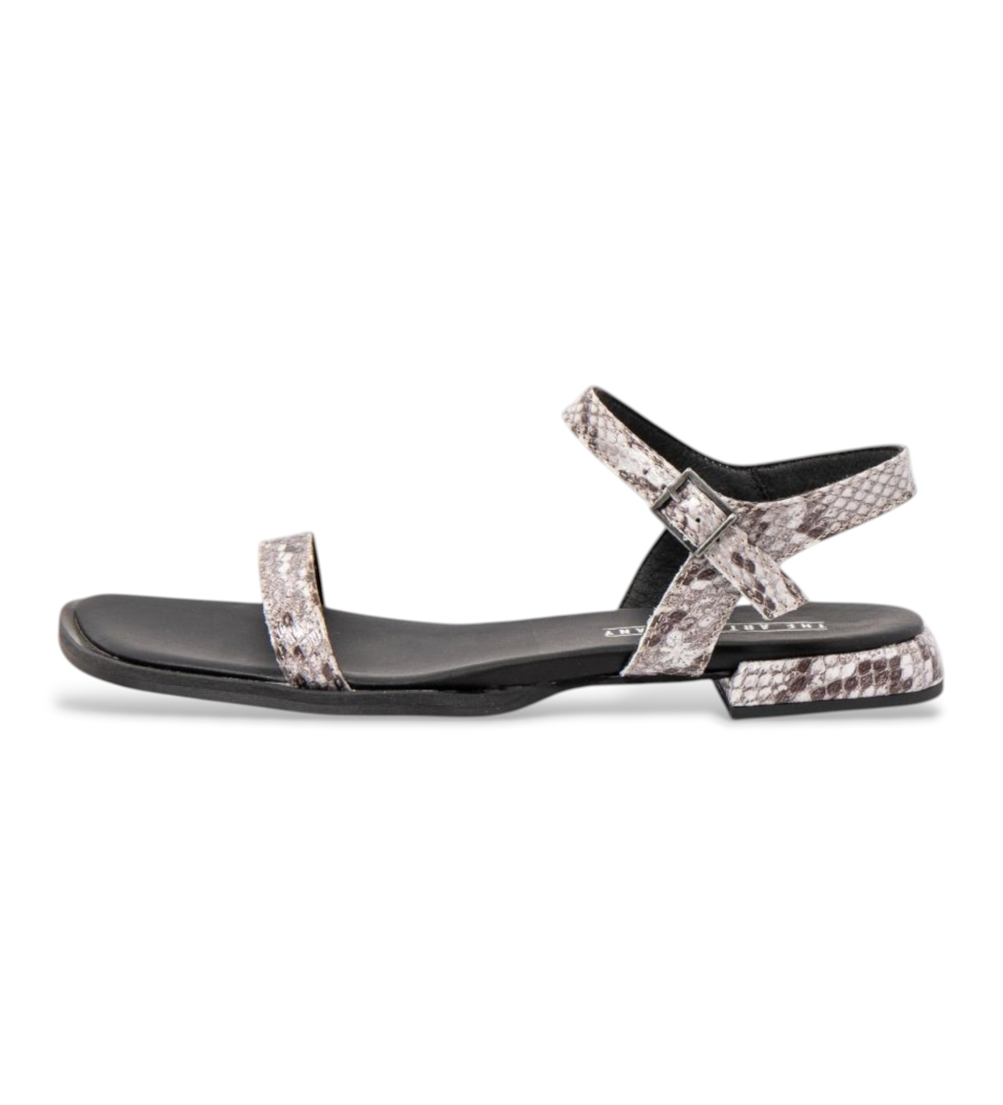 Art für Damen. 12000S123003_017 Ledersandalen 2000S Bergamo off white (39), Weiß, 1 bis 3 cm, Schnalle, Lässig