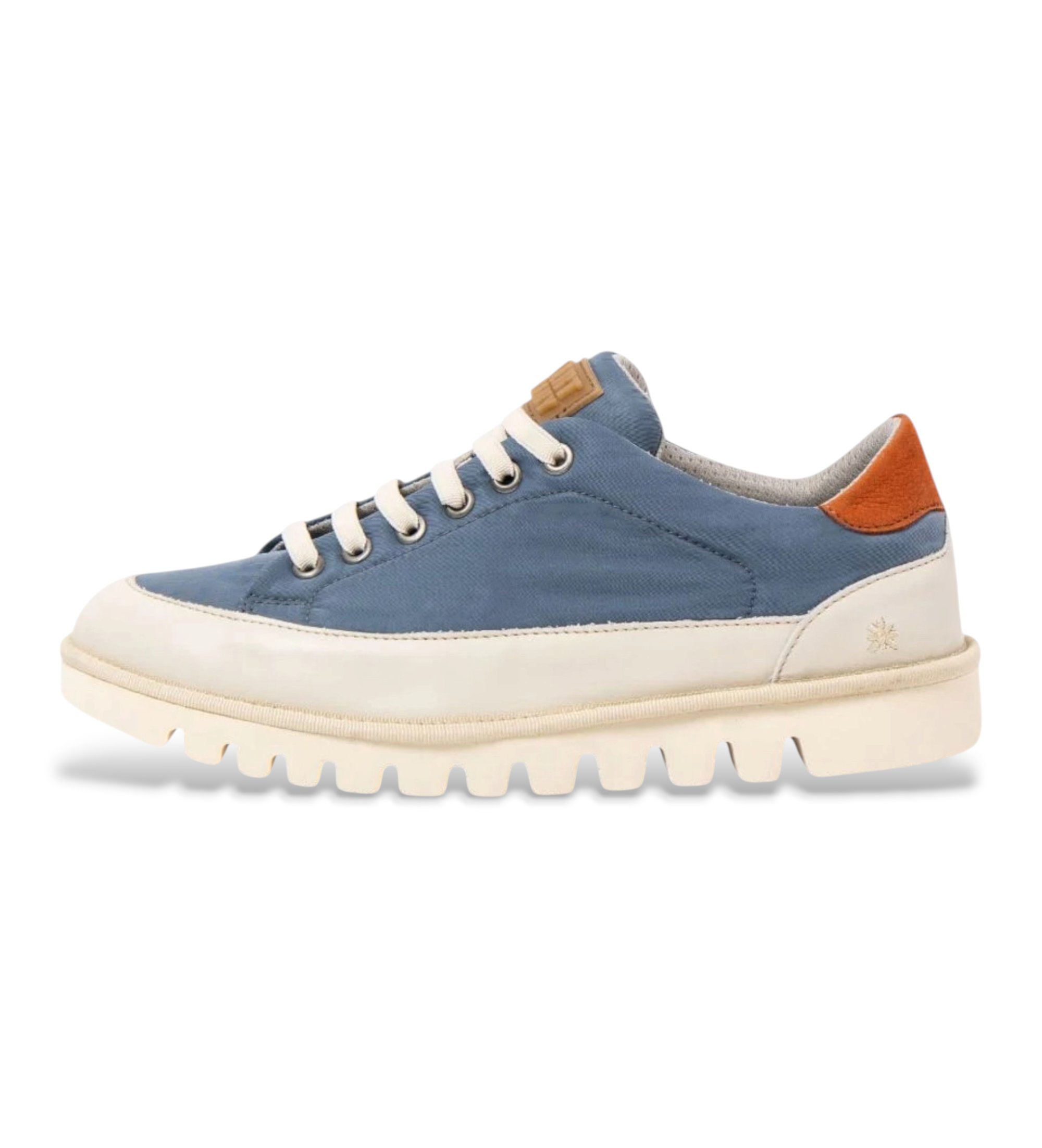 Art Unisex. 1159611NF003_0B0 Leder Turnschuhe 1596 Ontario blau (44), Wohnung, Schnürsenkel, Lässig