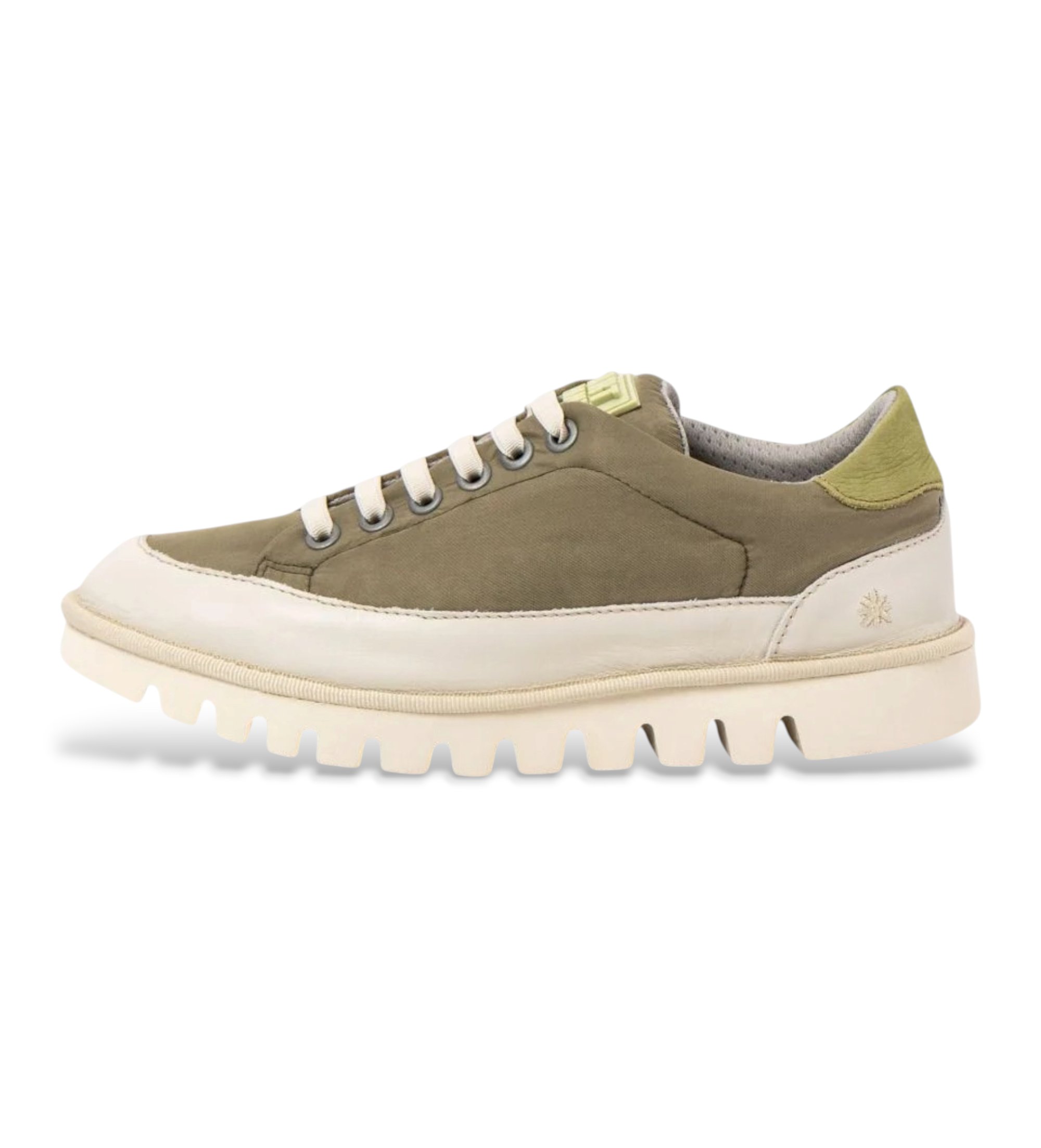 Art Unisex. 1159611DK003_0G3 Leder Turnschuhe 1596 Ontario grün (44), Wohnung, Schnürsenkel, Lässig