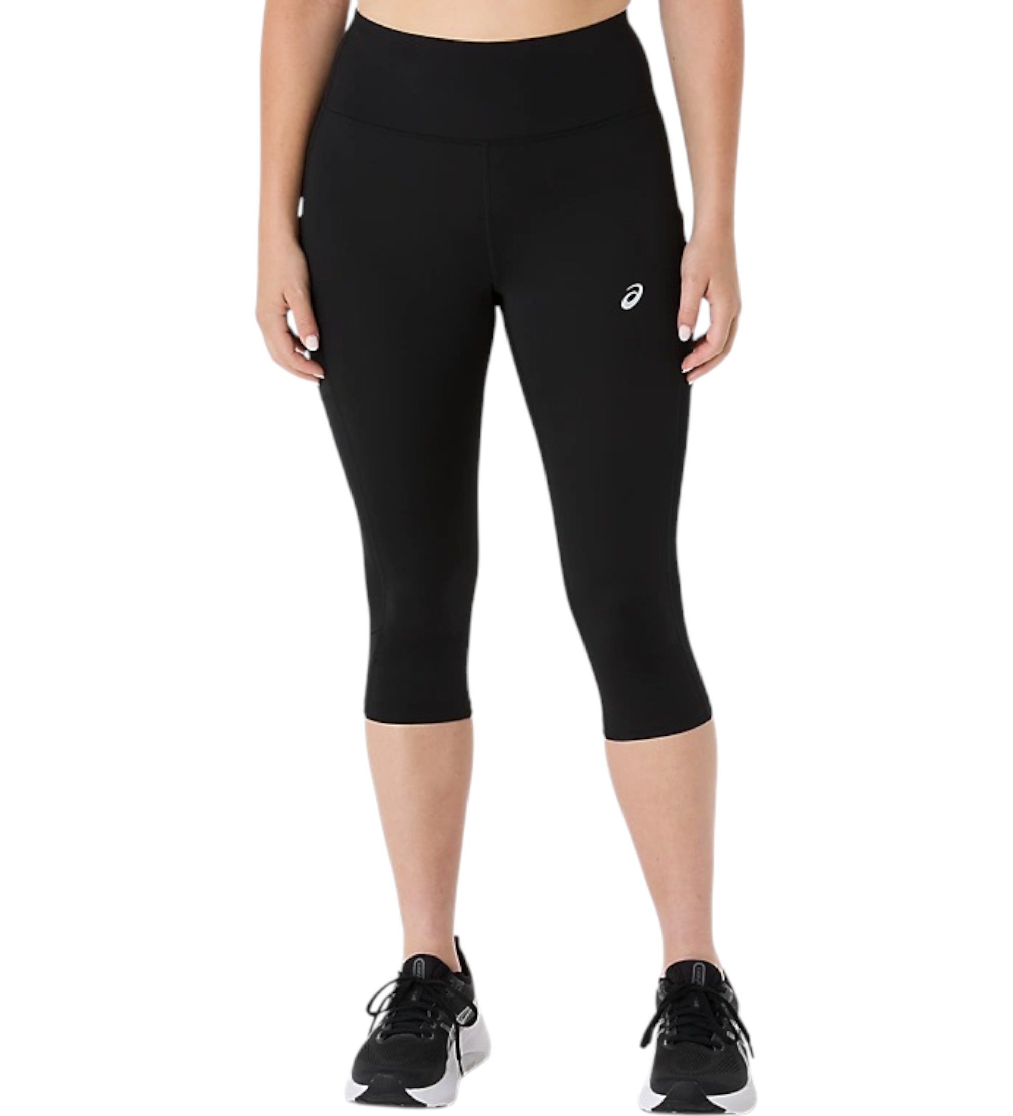 Asics für Damen. 2012D179 Strumpfhose Core Capri schwarz (S), Sportlich, Synthetisch, Multisport, Nachhaltig