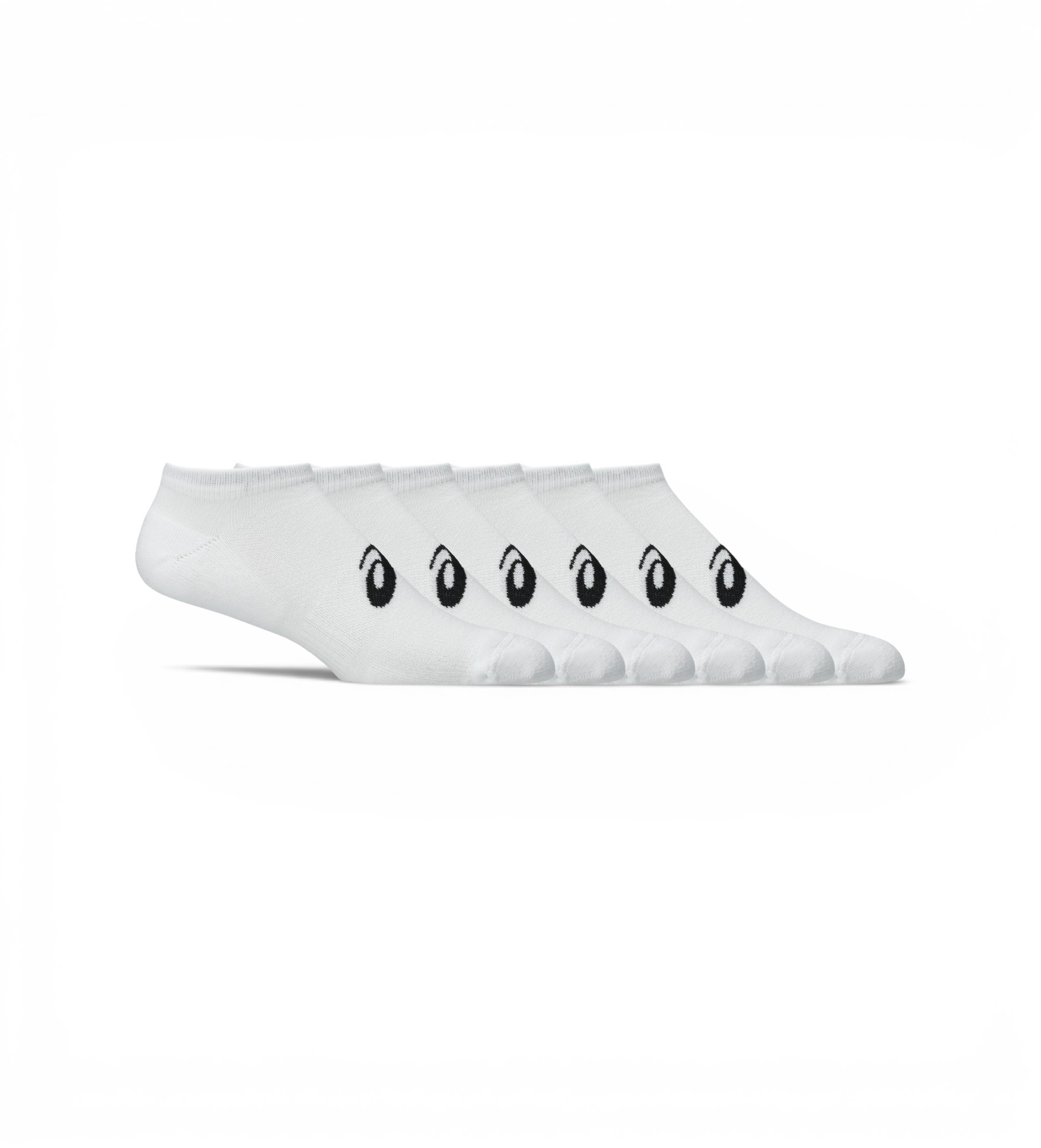 Asics Unisex. 3033C301 Pack 6 Socken Low Cut weiß (M), Heimtextilien, Sportlich, Baumwolle