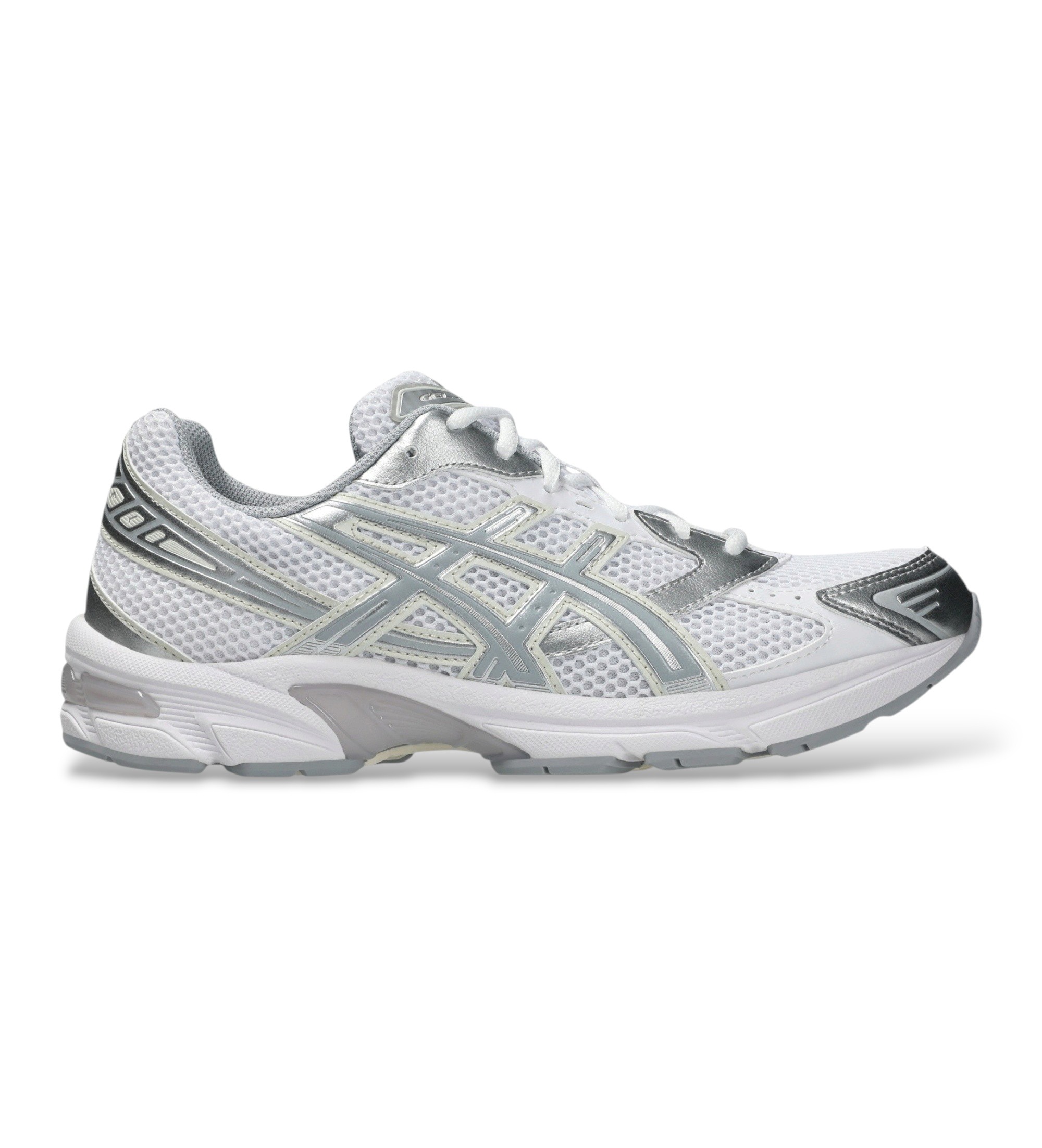 Asics Unisex. 1203A609 Sneaker GEL-1130 weiß (36), Wohnung, Schnürsenkel, Lässig, Sportlich