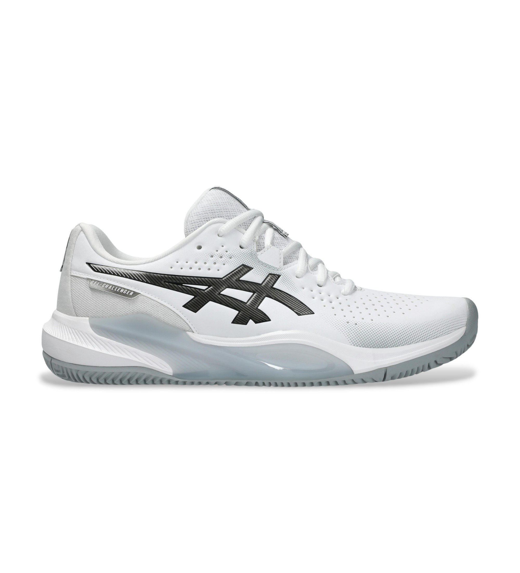 Asics für Herren. 1041A508 Turnschuhe Gel Challenger 15 weiß (46.5), Wohnung, Schnürsenkel, Lässig, Sportlich, Laufen, Multisport