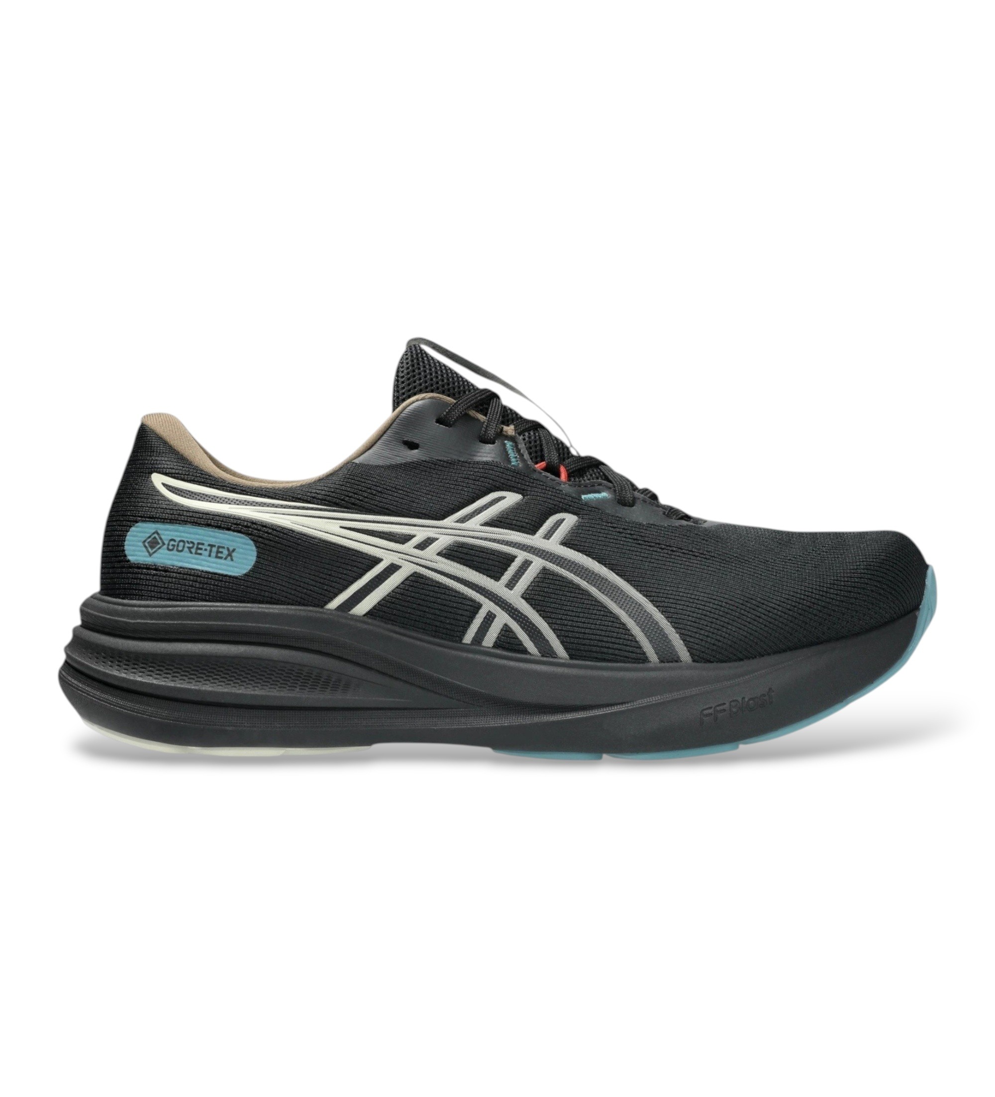 Asics für Herren. 1011C154 Sneaker GEL-Pulse 17 GTX schwarz (41.5), Stoff, Wohnung, Schnürsenkel, Lässig, Sportlich