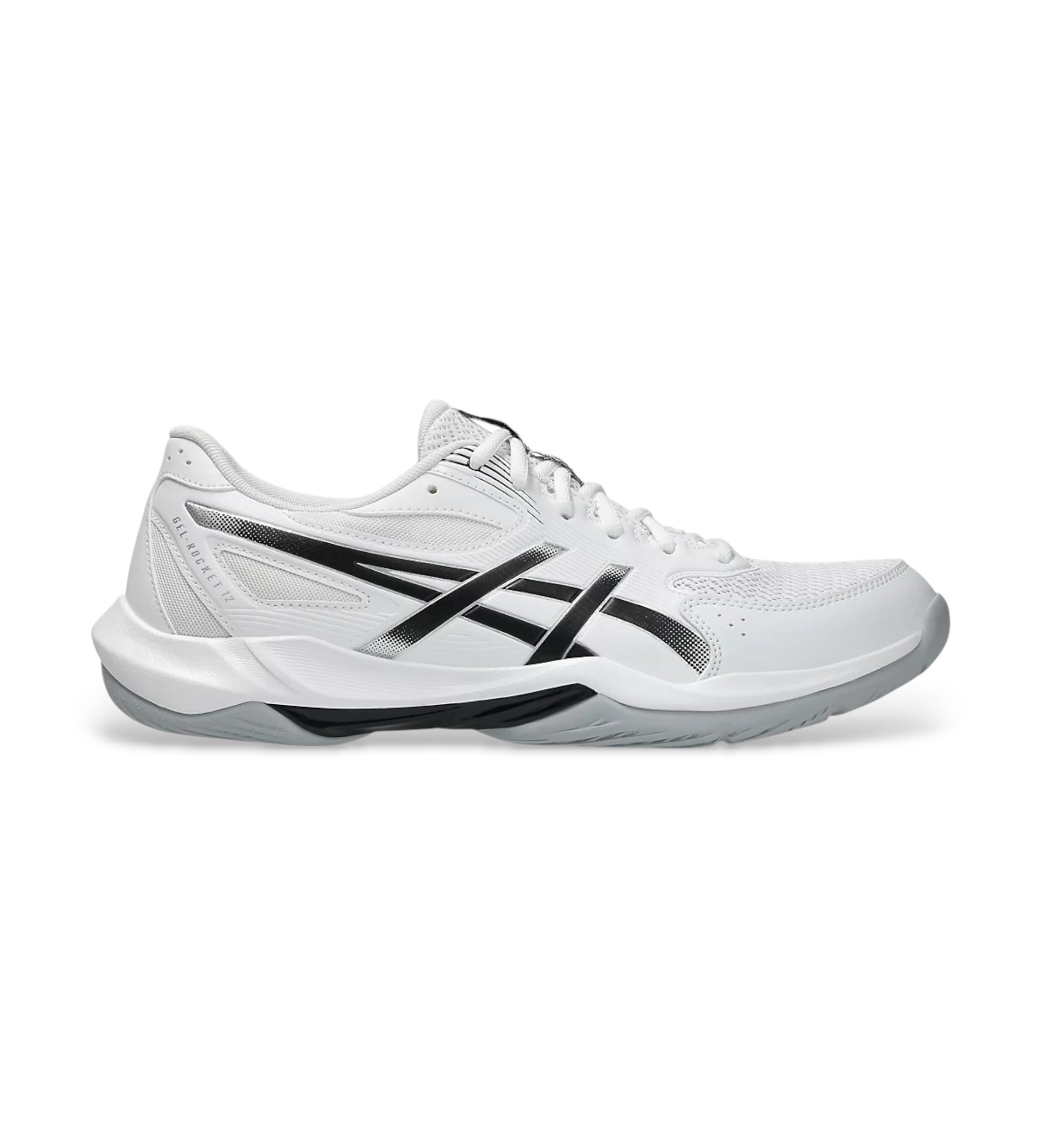 Asics für Herren. 1071A116 Turnschuhe Gel-Rocket 12 weiß (40.5), Wohnung, Schnürsenkel, Lässig, Sportlich, Multisport