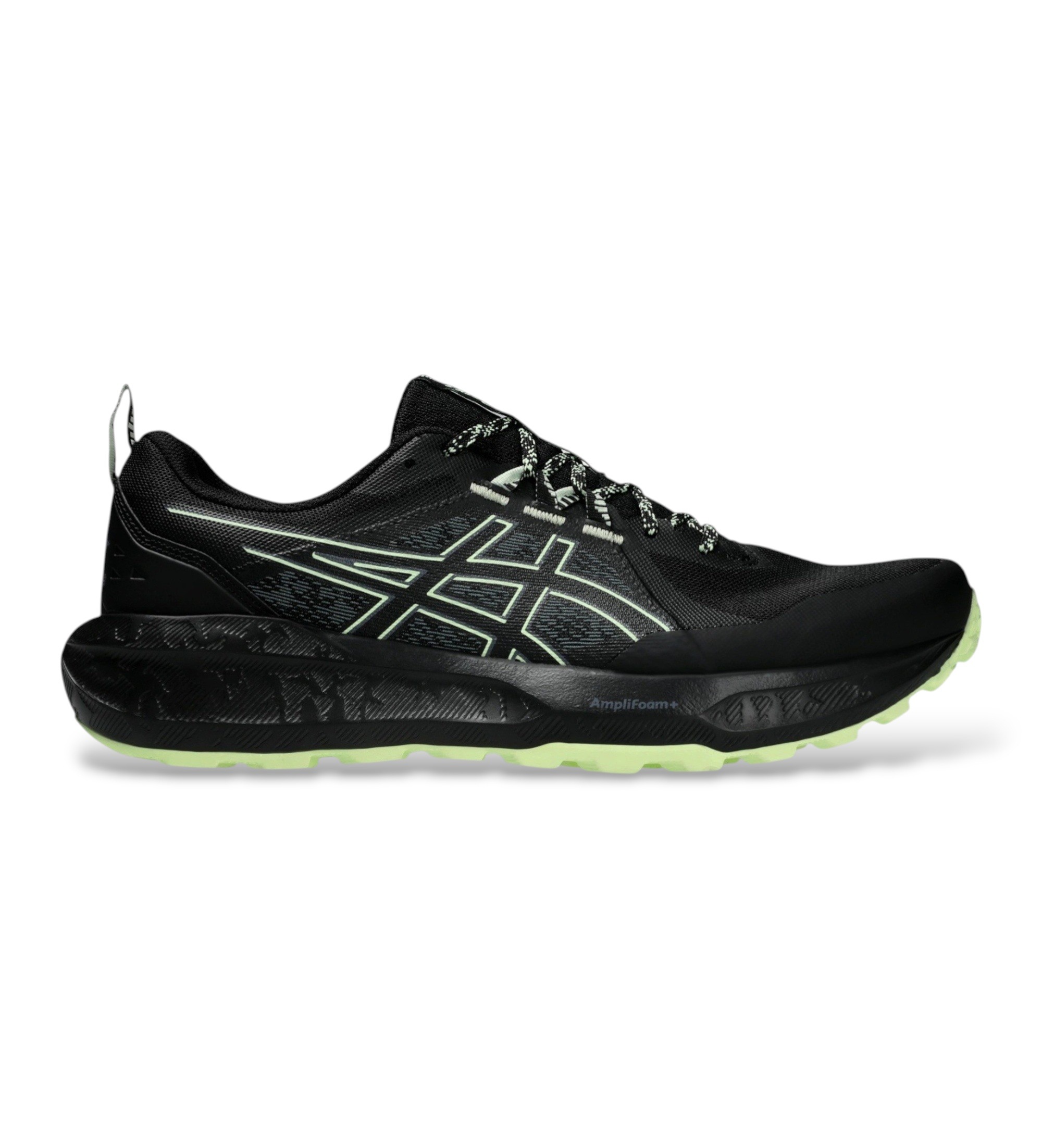 Asics für Herren. 1011B979 Gel Sonoma 8 Sneakers schwarz (45), Wohnung, Schnürsenkel, Lässig, Sportlich, Draußen, Laufen