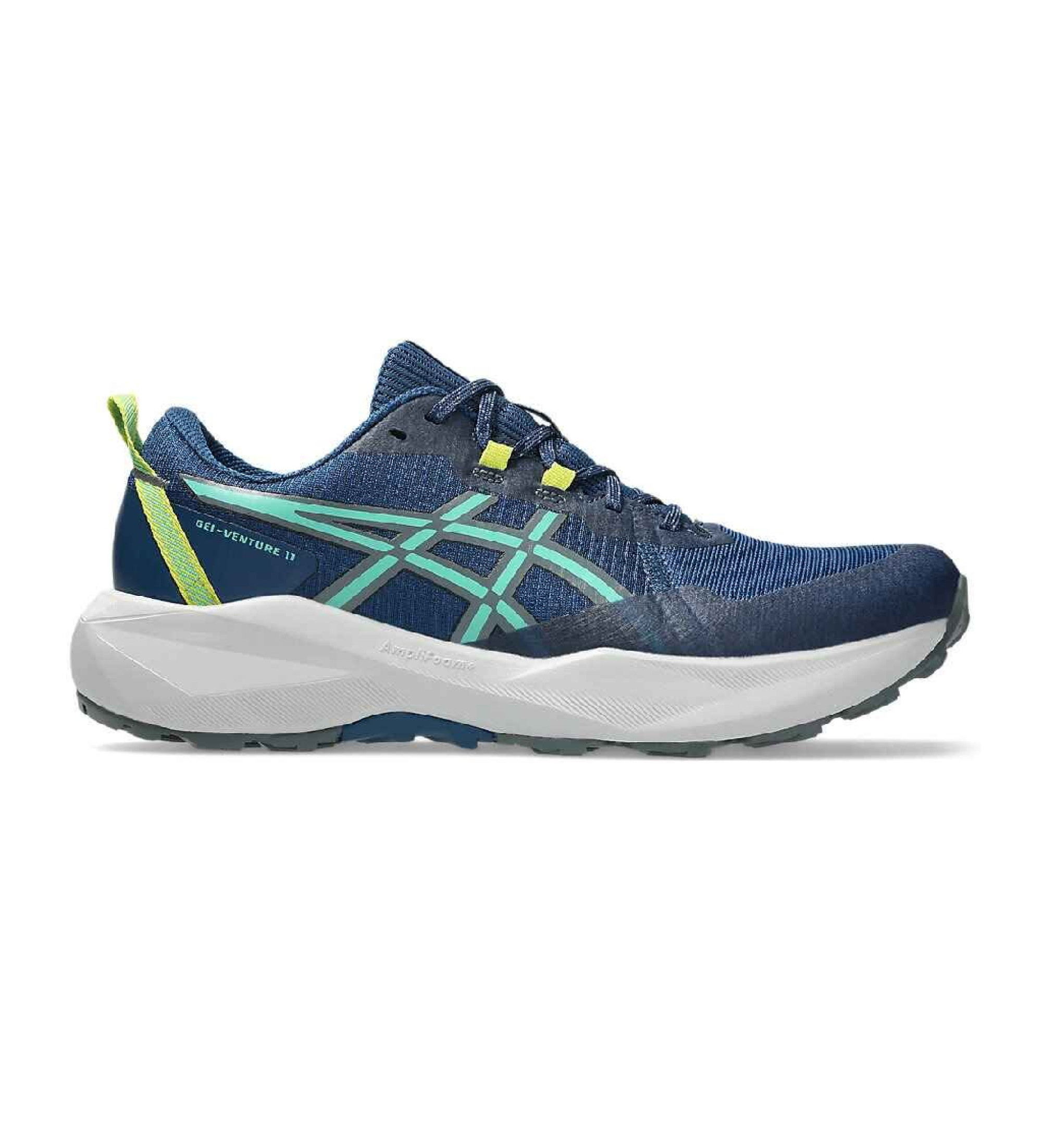 Asics für Herren. 1011C160 Turnschuhe Gel-Venture 11blue (44.5), Blau, Wohnung, Schnürsenkel, Sportlich, Draußen, Multisport
