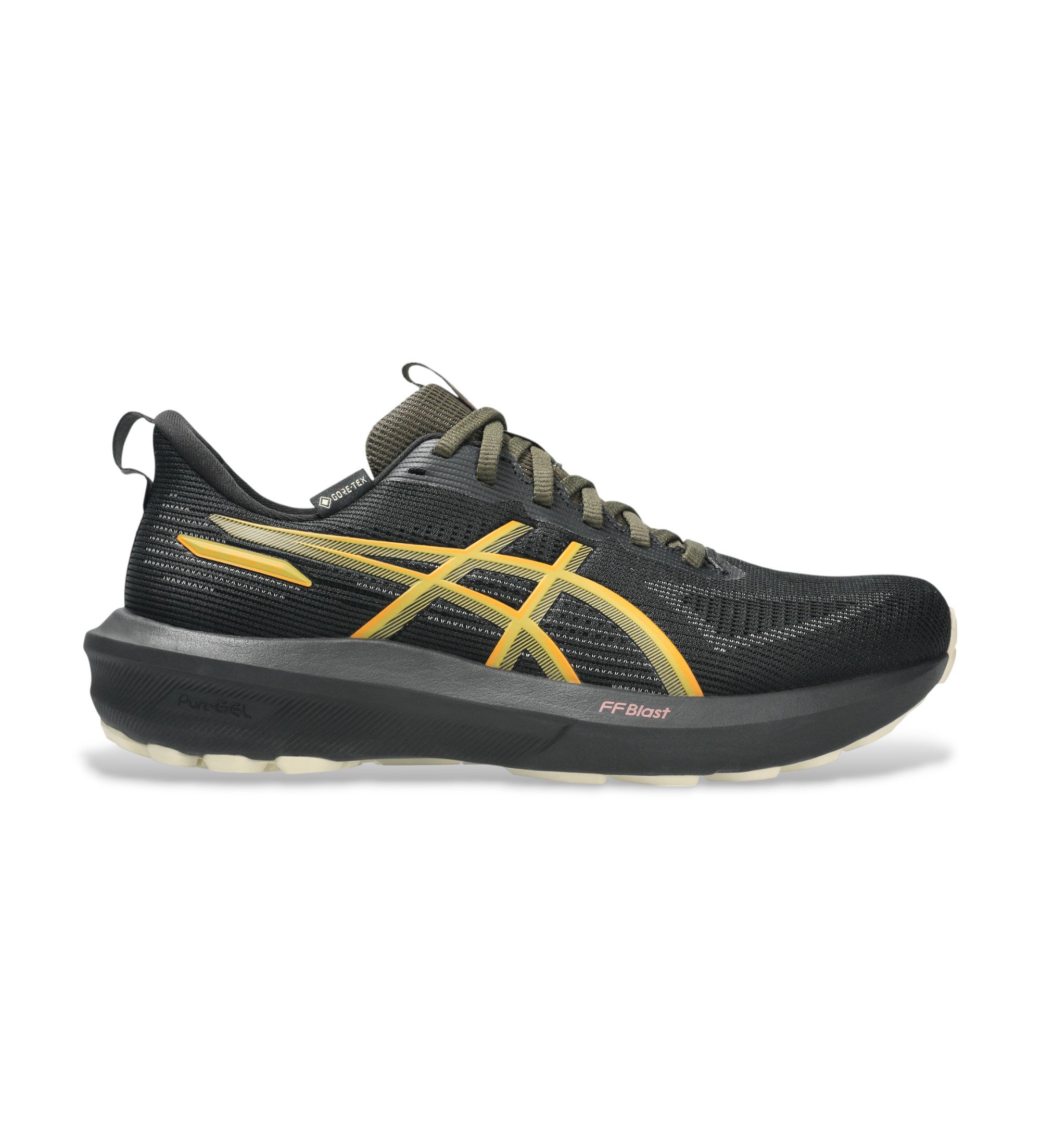 Asics für Damen. 1012B857 Schuhe Gt-1000 14 Gtx schwarz (37), Wohnung, Schnürsenkel, Lässig, Sportlich, Laufen, Multisport