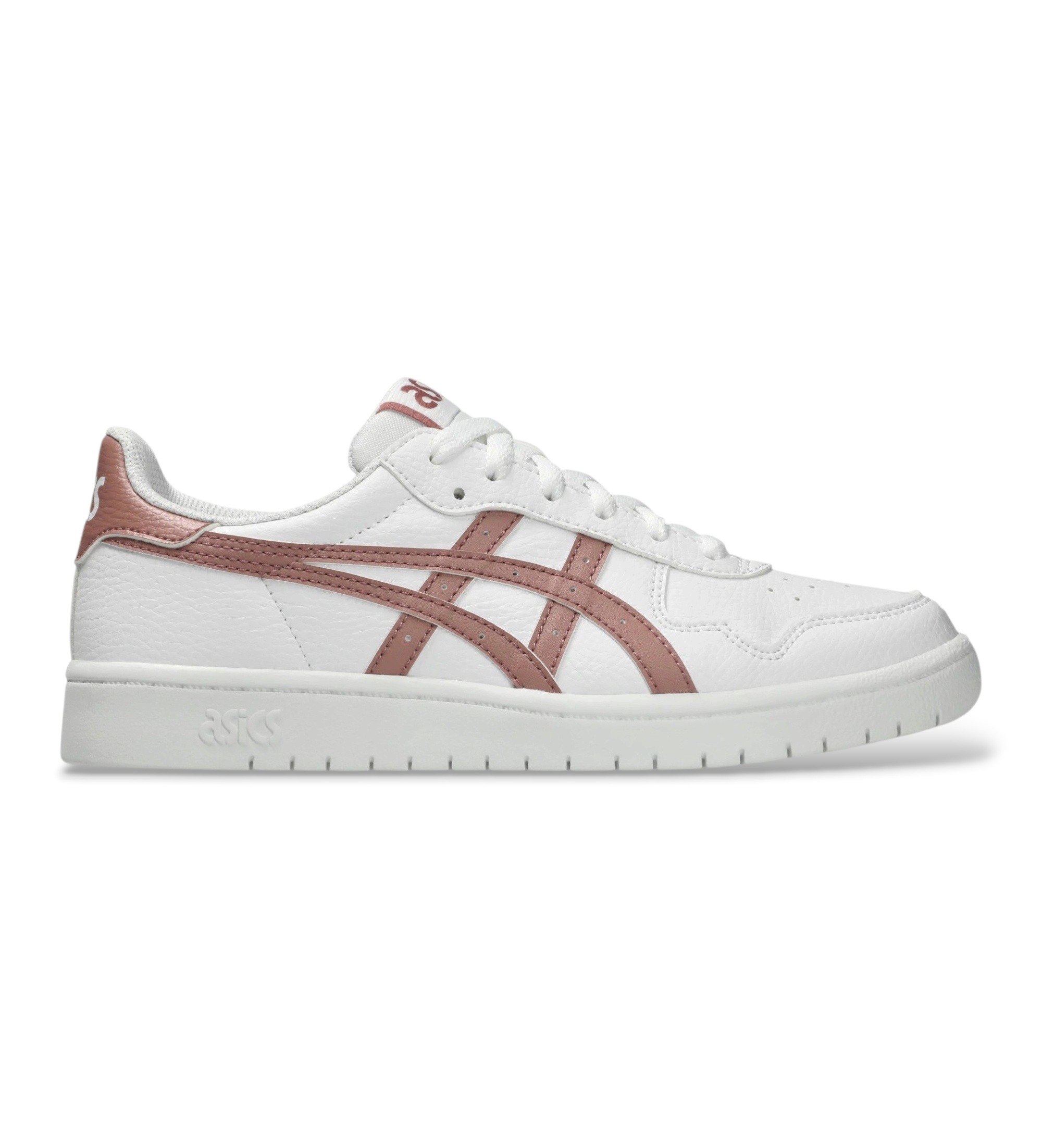 Asics für Damen. 1202A118 Leder-Sneaker Japan S weiß (38), Wohnung, Schnürsenkel, Lässig