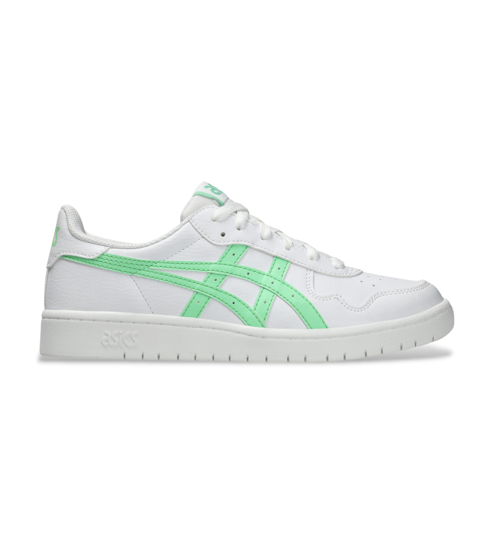 Asics für Damen. 1202A118 Turnschuhe Japan S weiß (40.5), Wohnung, Schnürsenkel, Lässig