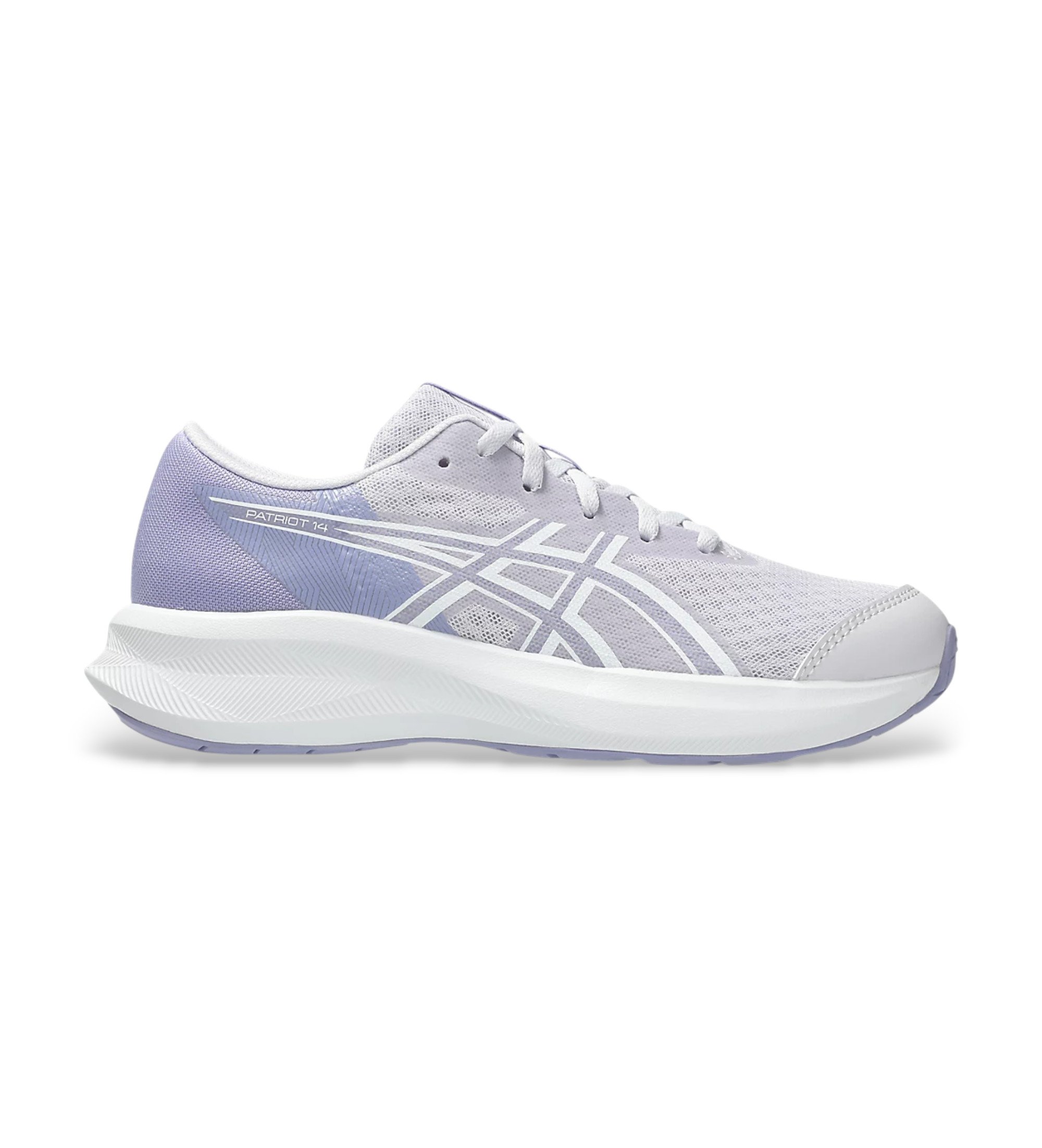Asics für Frauen/Mädchen. 1014A392 Turnschuhe Patriot 14 flieder (35.5), Wohnung, Schnürsenkel, Lässig, Sportlich, Laufen, Multisport, Kinde