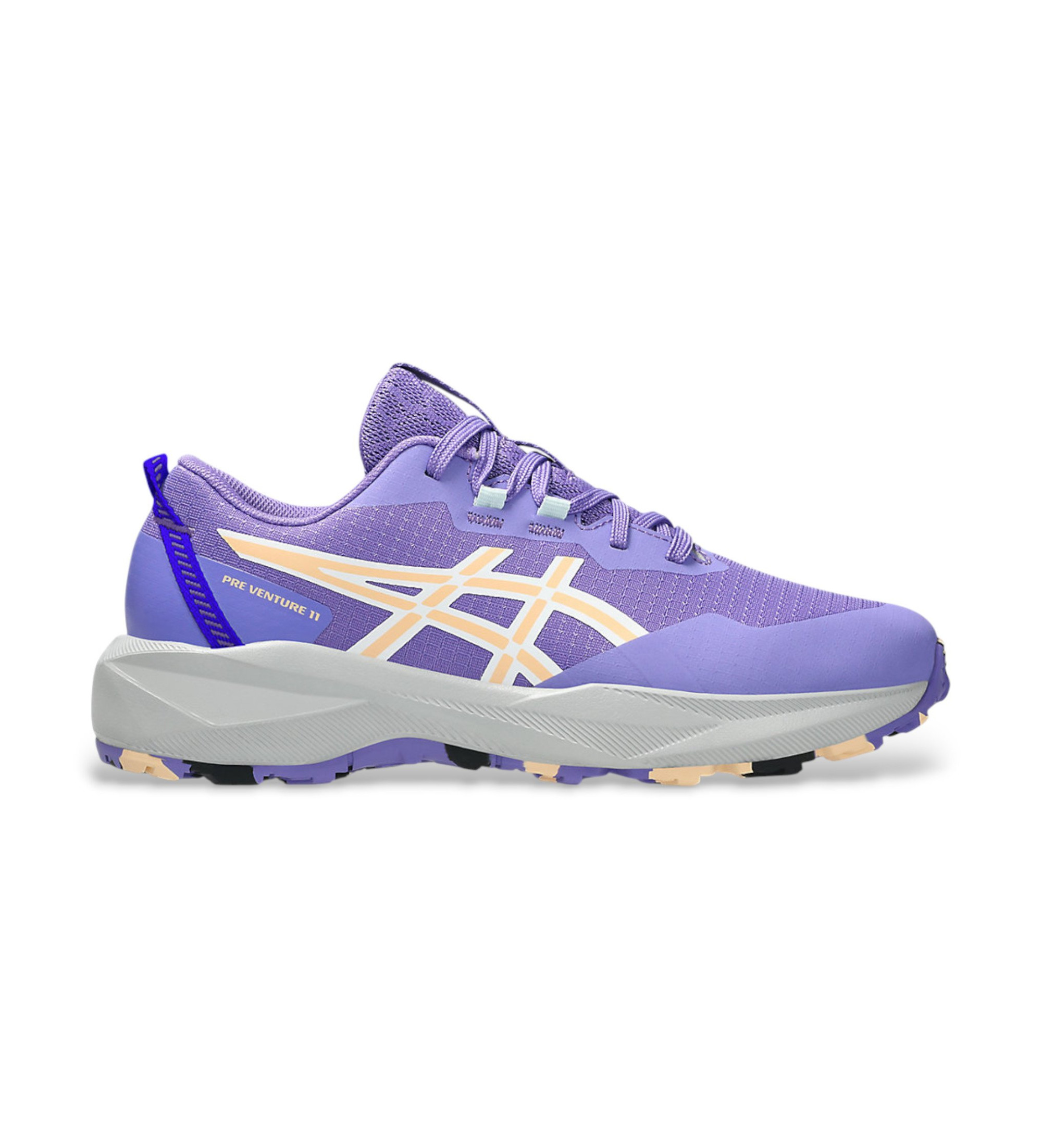 Asics für Frauen/Mädchen. 1014A378 Turnschuhe Pre Venture 11 flieder (39.5), Wohnung, Schnürsenkel, Lässig, Sportlich, Draußen, Laufen, Kind