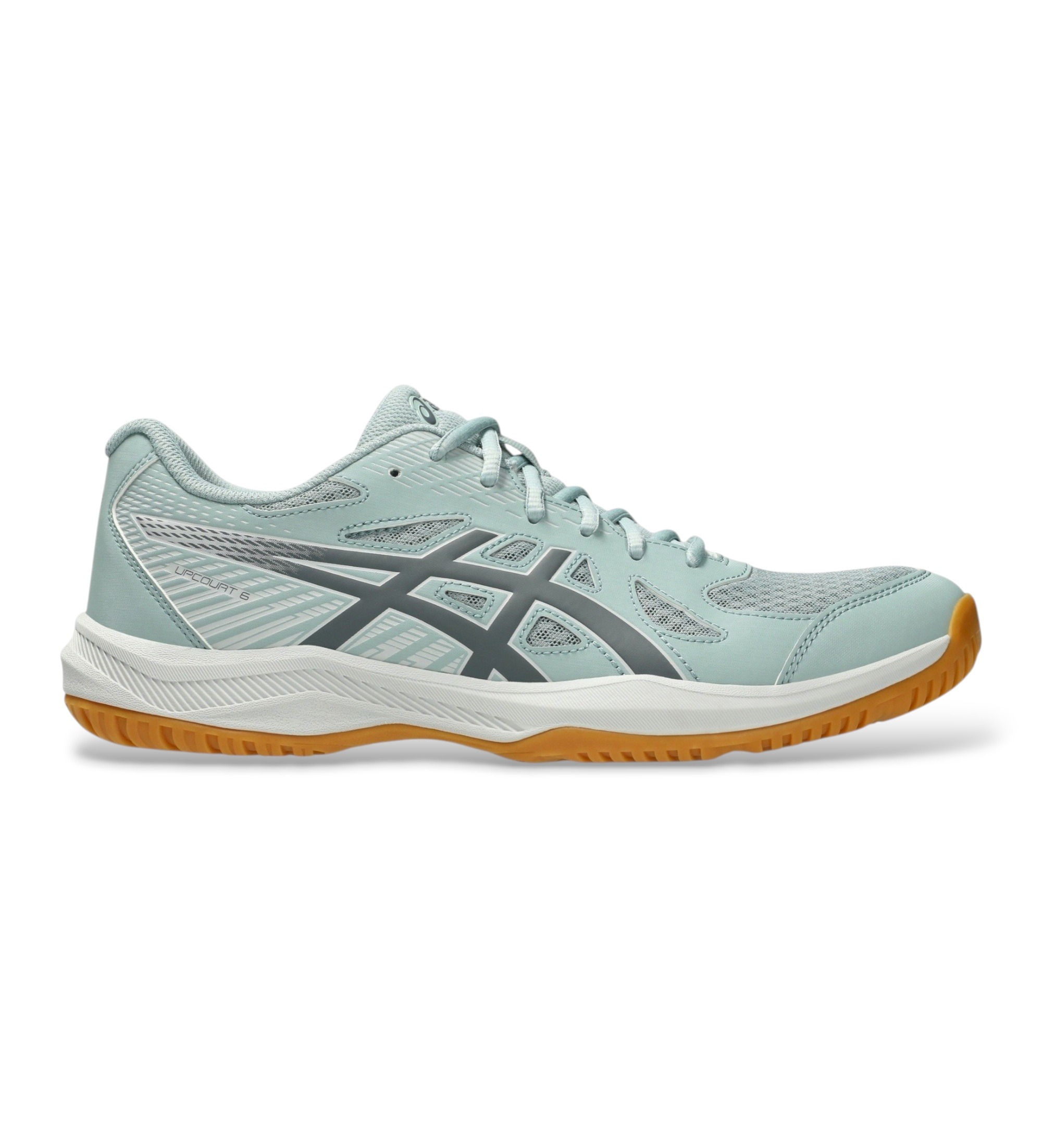 Asics für Herren. 1071A104 Upcourt 6 Sneaker blau (47), Wohnung, Schnürsenkel, Lässig, Sportlich, Masche