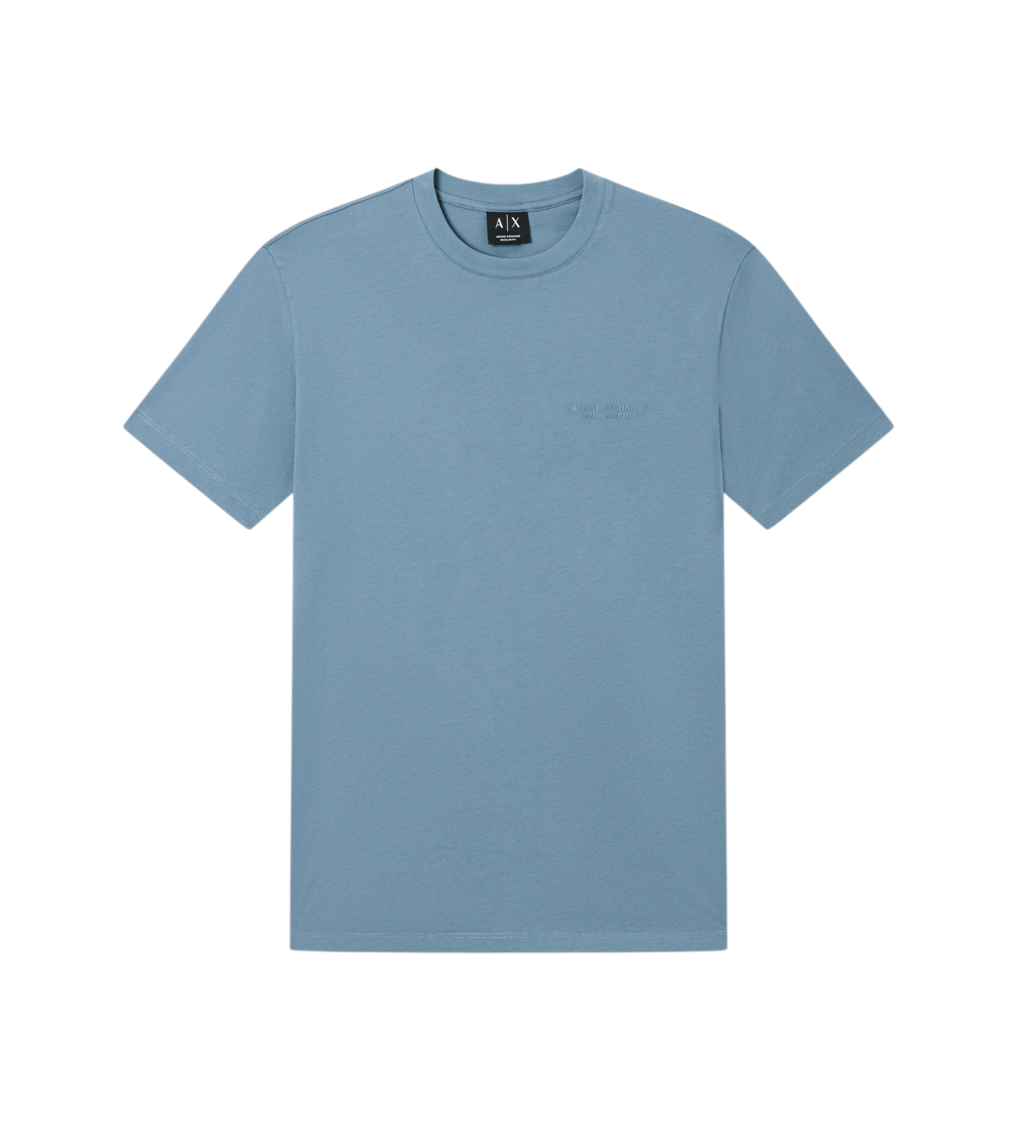 A|X Armani Exchange für Herren. XM001281AF10361U9302 Tages-T-Shirt blau (XL), Lässig, Baumwolle, Kurzarm